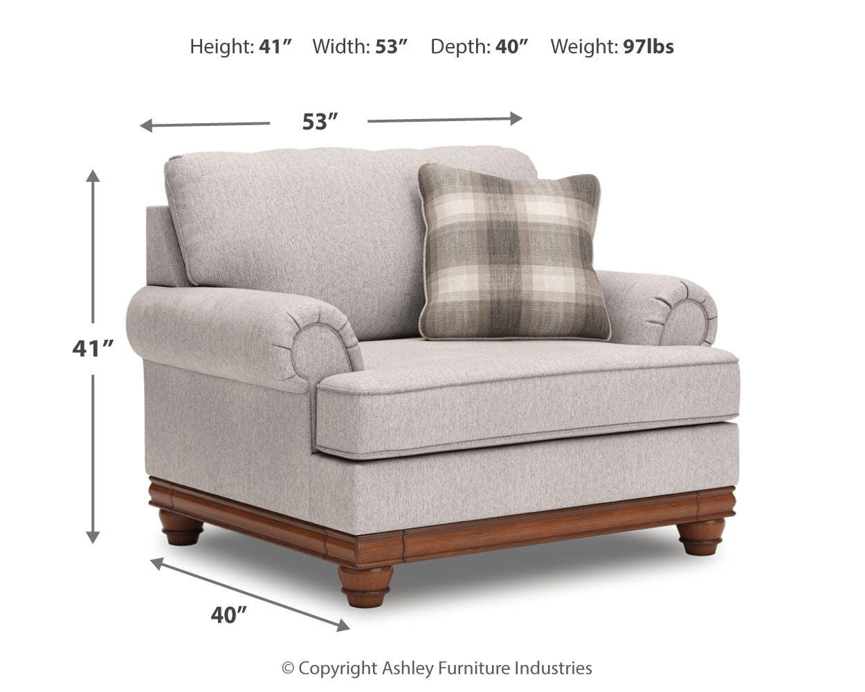 Clearbrooke Oversized Chair