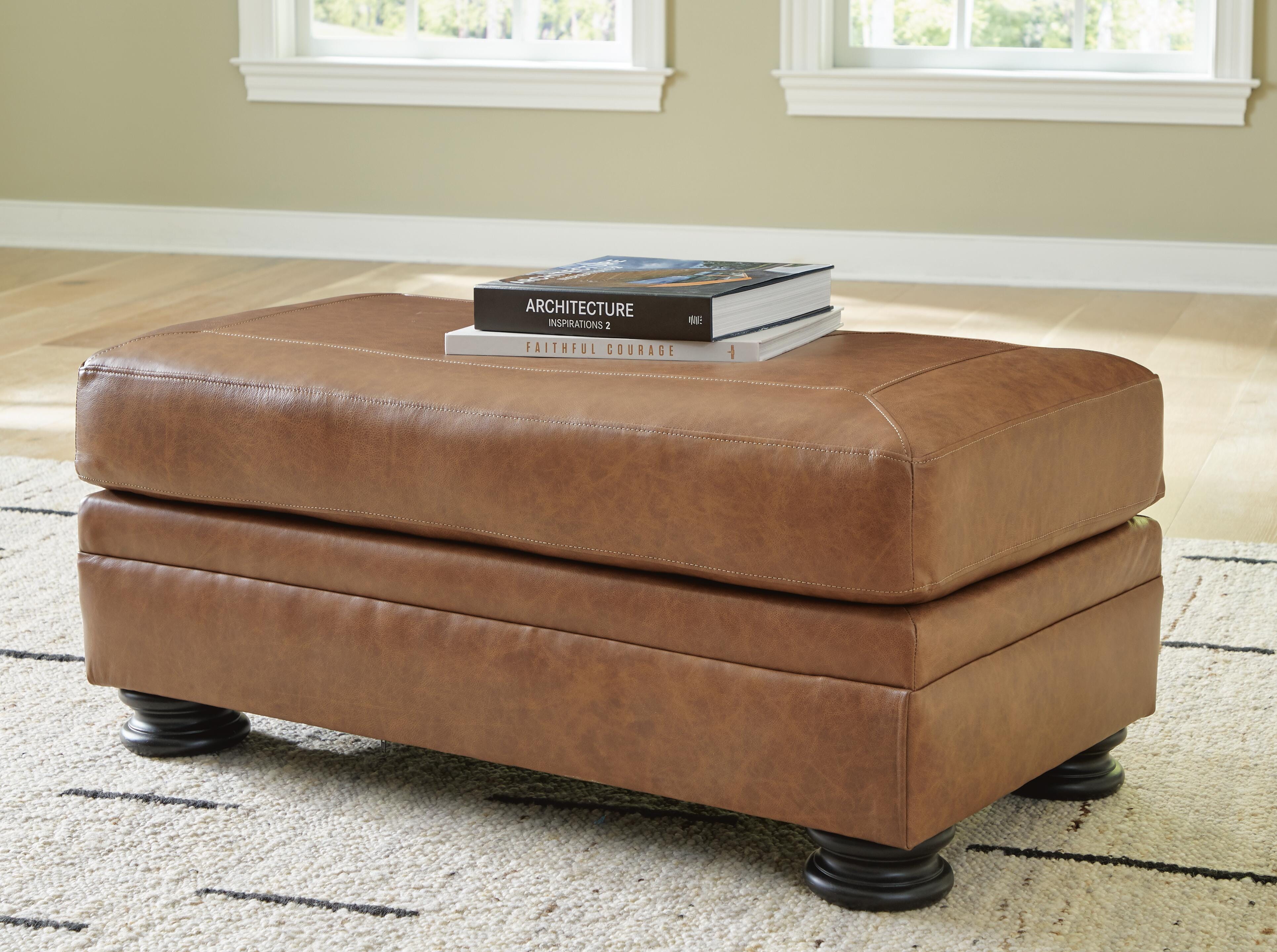 Dar Furniture - Ashley Furniture - Carianna Ottoman - Ottoman / Caramel - 5760414