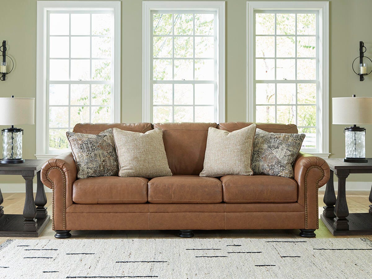 Dar Furniture - Ashley Furniture - Carianna Sofa - Sofa / Caramel - 5760438