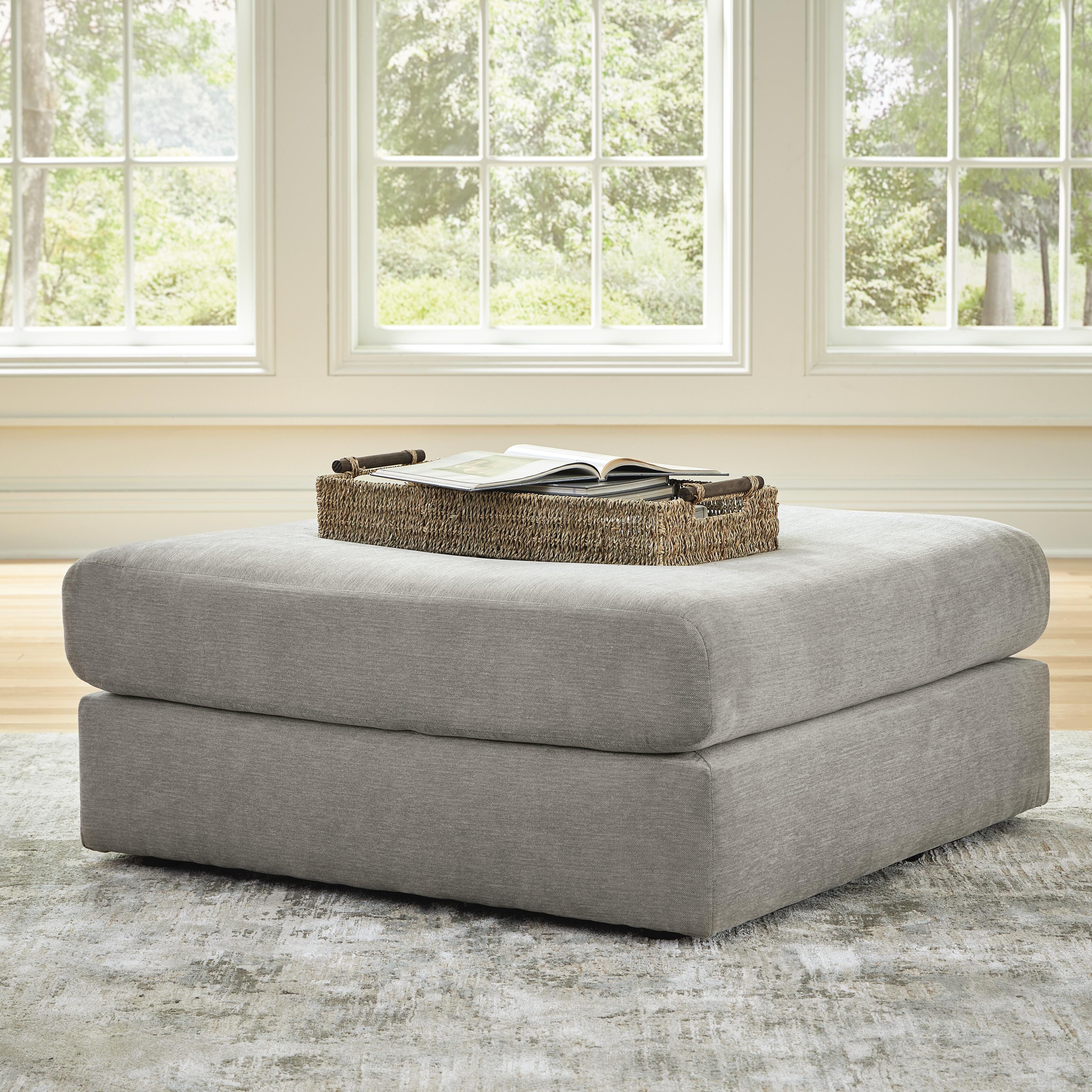Dar Furniture - Ashley Furniture - Avaliyah Oversized Accent Ottoman - Oversized Accent Ottoman / Ash - 5810308