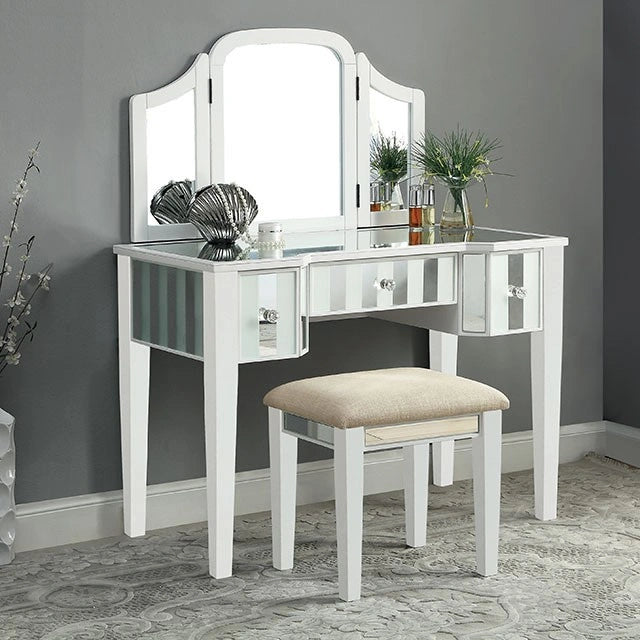 Cyndi Vanity w/ Stool