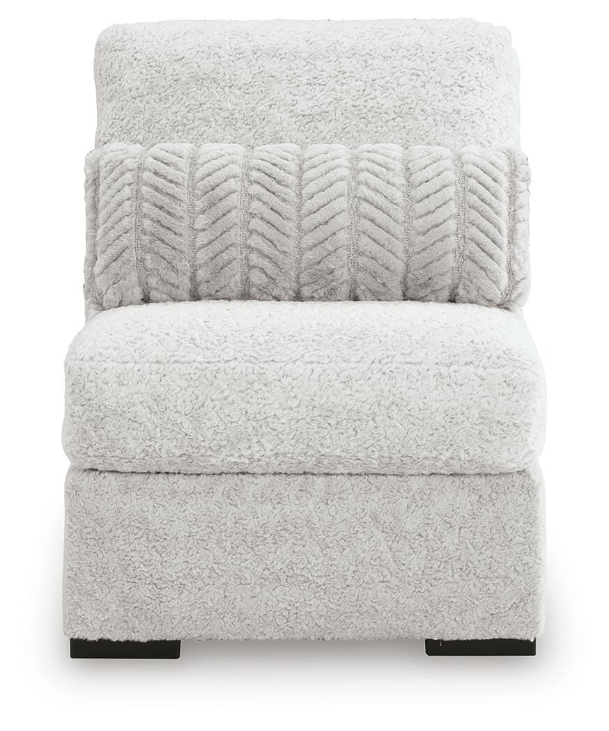 Cuddle Plush 5-Piece Sectional with Chaise
