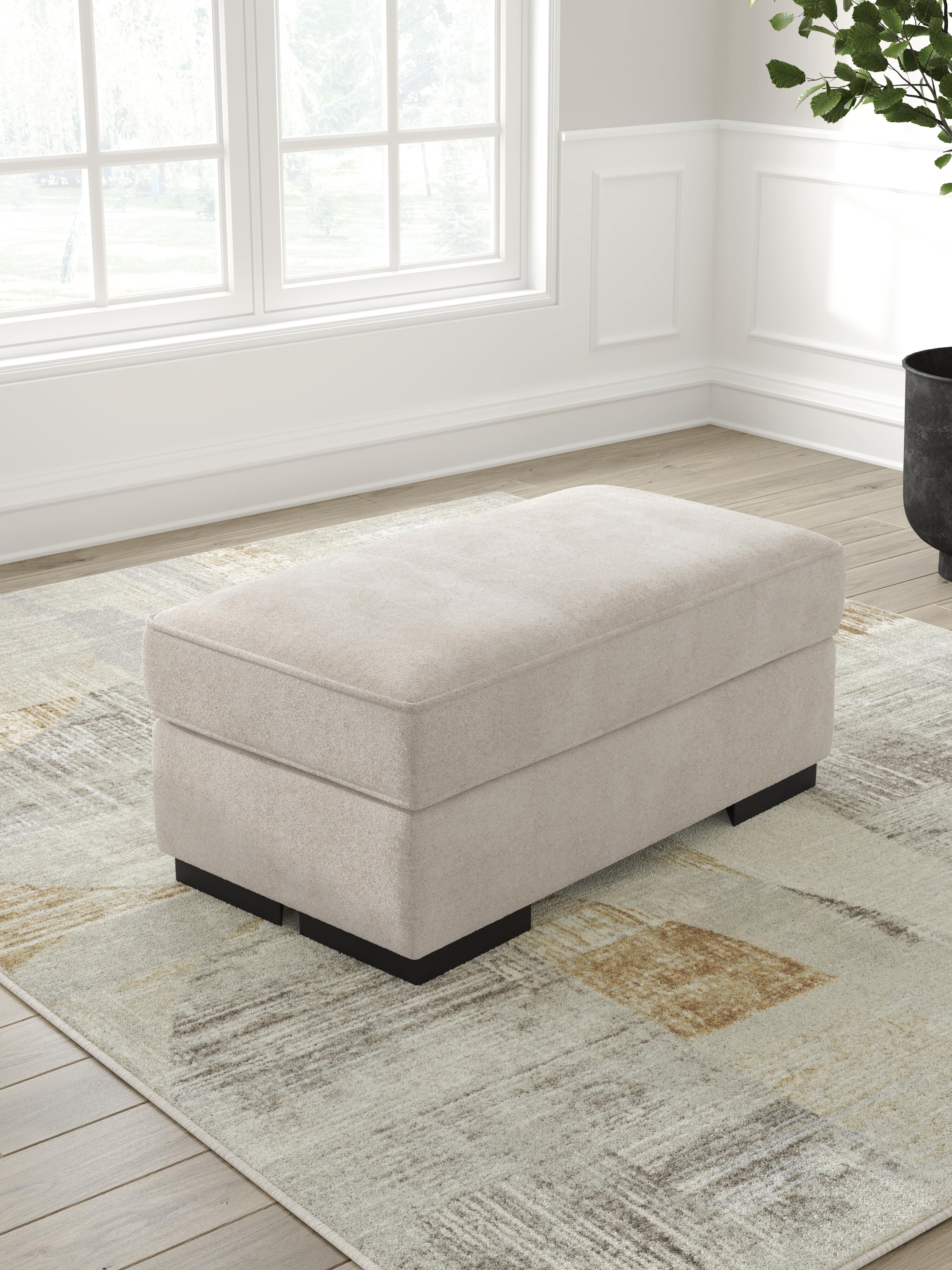 Dar Furniture - Ashley Furniture - High Profile Ottoman - Ottoman / Taupe - 5990214
