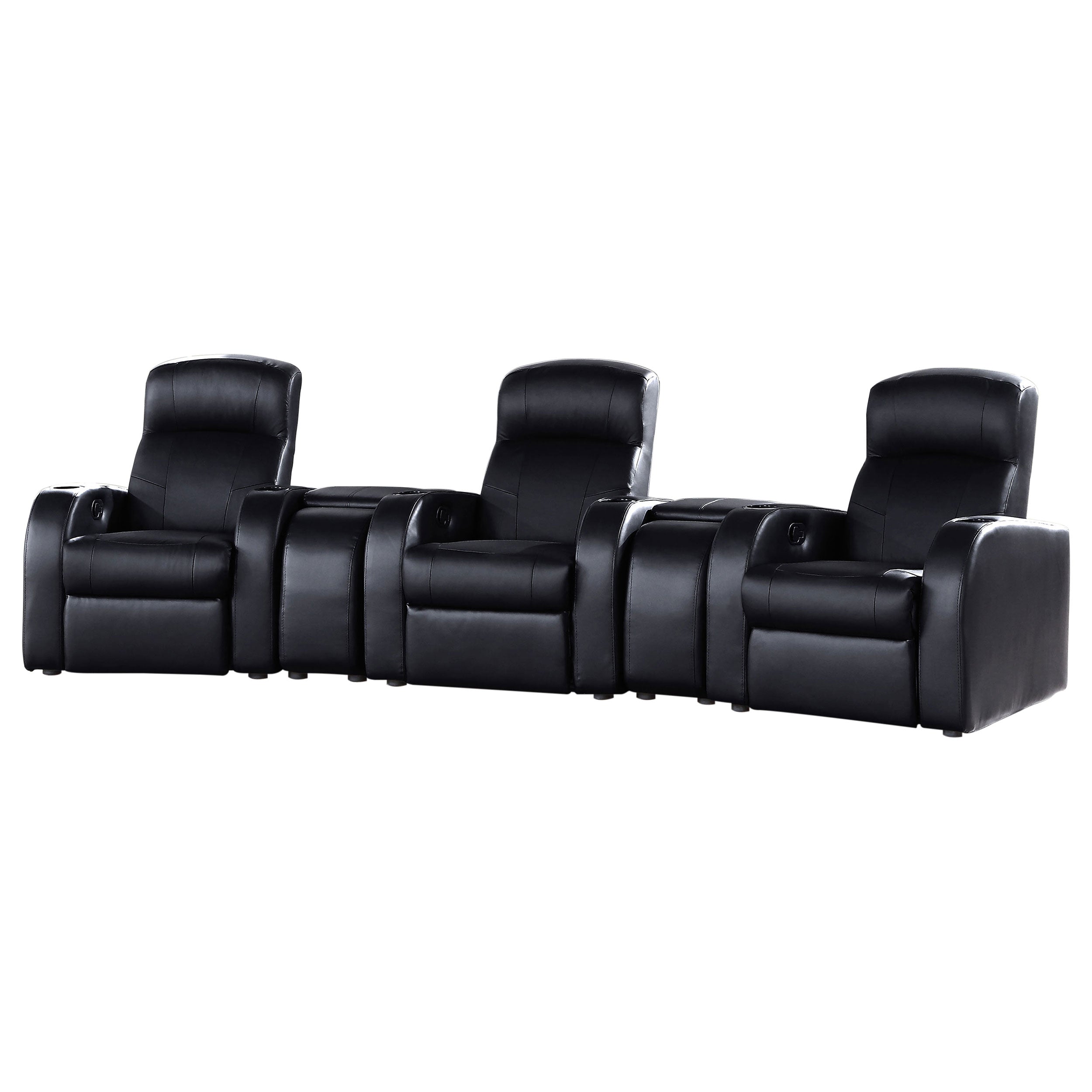 Dar Furniture - Coaster - Cyrus 5-piece Upholstered Home Theater Seating - 600001-S3A