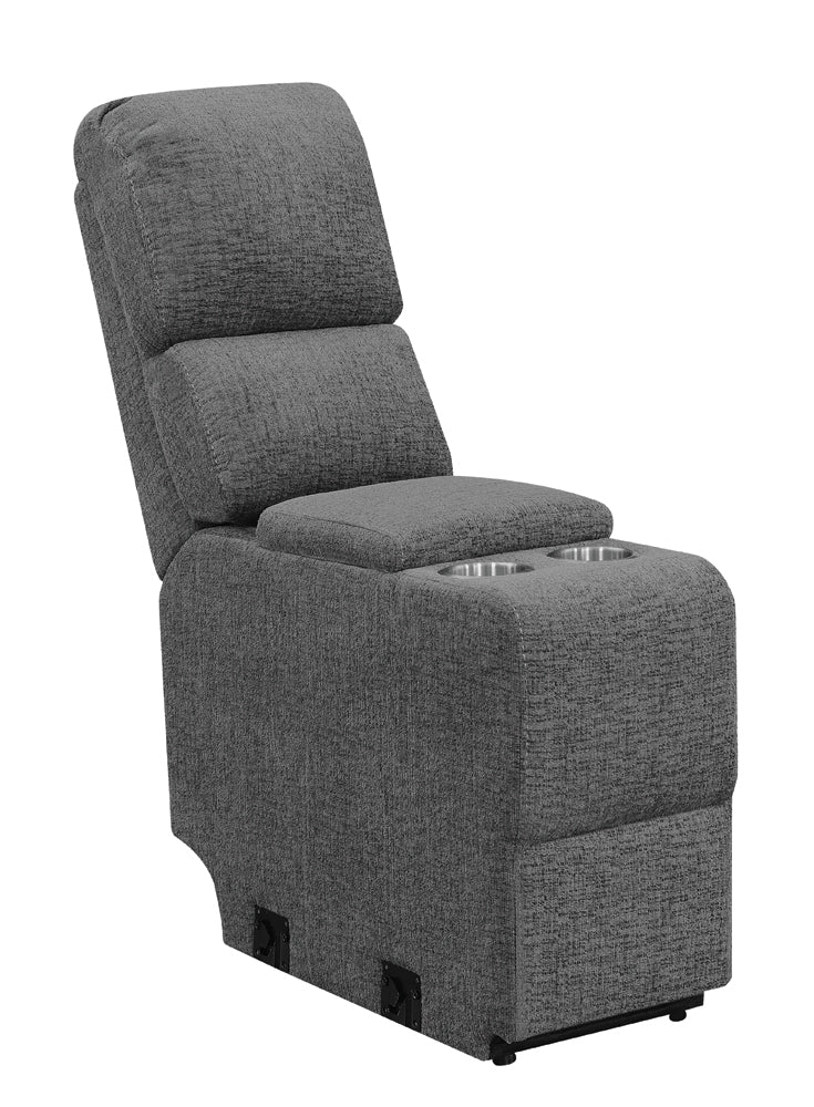 Dar Furniture - Coaster - Bahrain Upholstered Console Charcoal - 609540CON