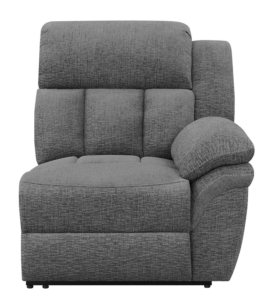 Dar Furniture - Coaster - Bahrain Upholstered RAF Power Recliner Charcoal - 609540RRP