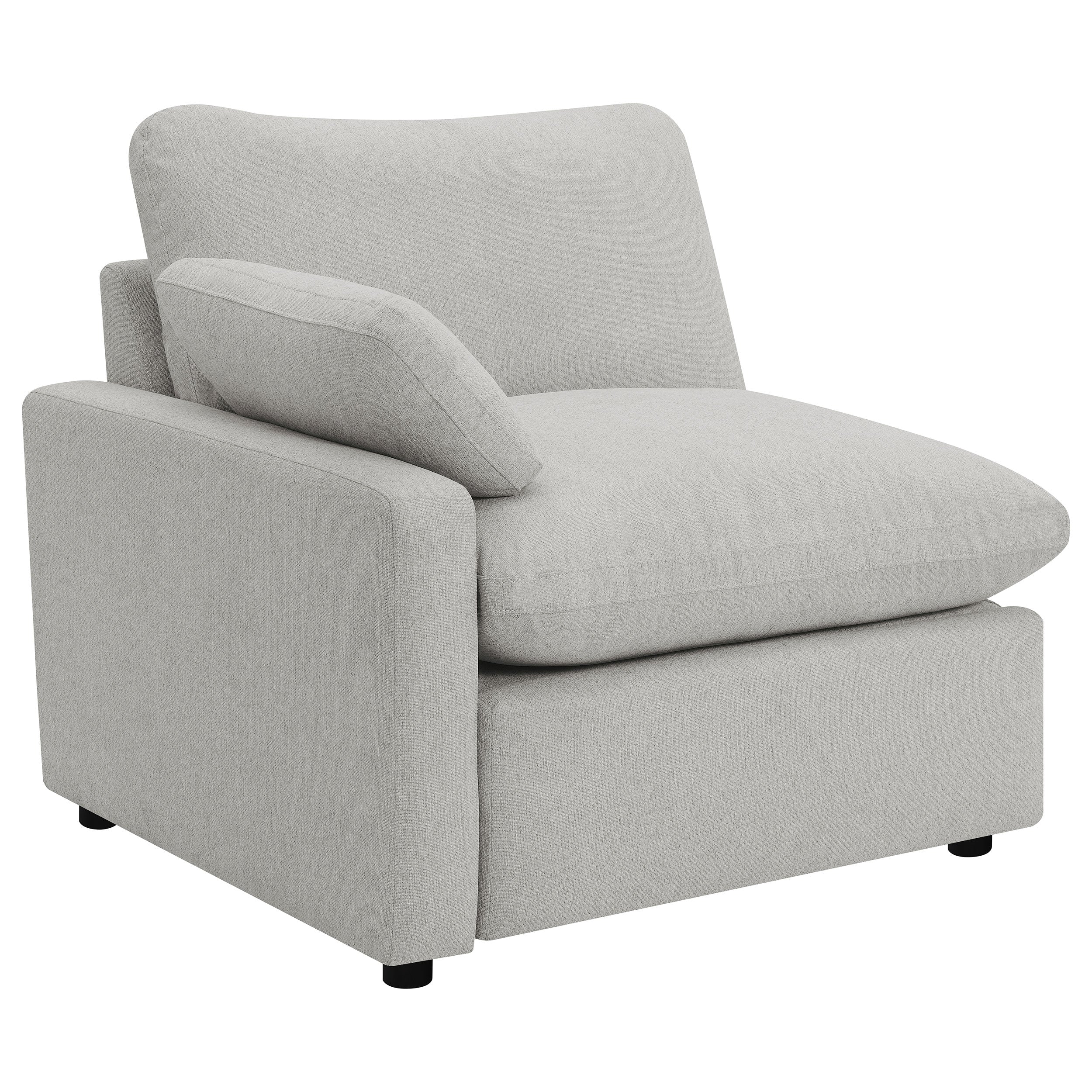 Dar Furniture - Coaster - Collins Modular LAF Power Recliner Grey - 609560LRP