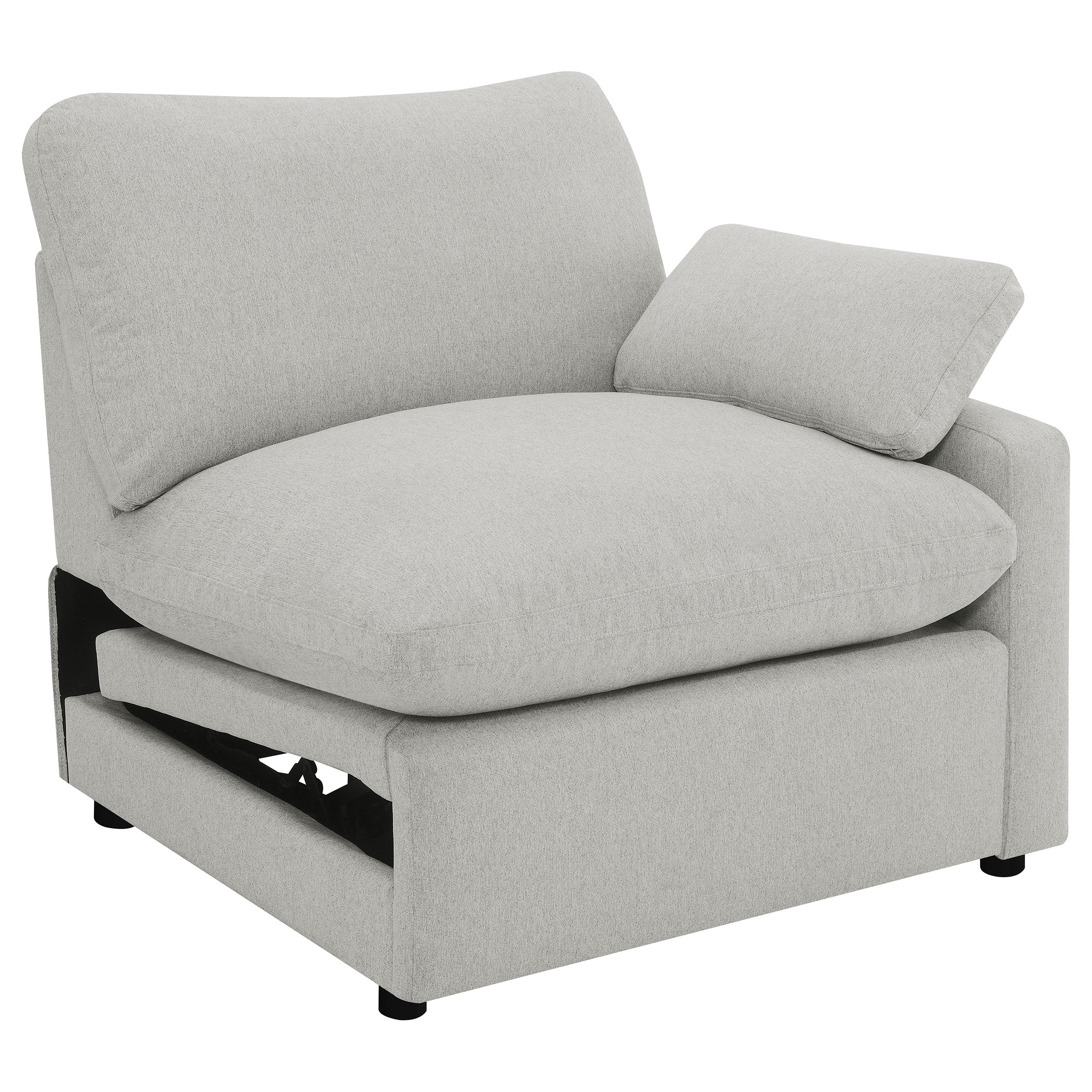 Dar Furniture - Coaster - Collins Modular RAF Power Recliner Grey - 609560RRP