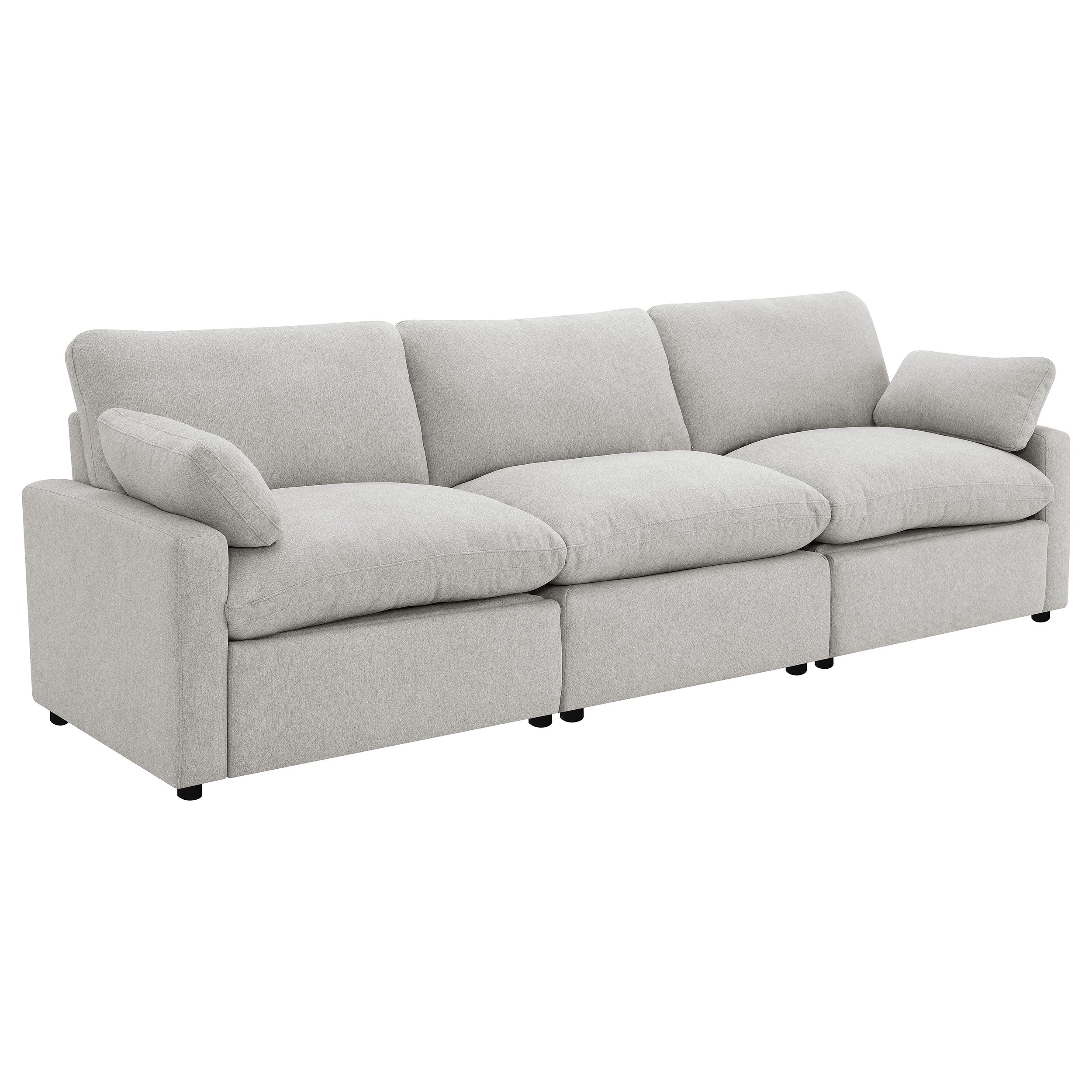 Dar Furniture - Coaster - Collins Modular Power Sofa Grey - 609561P