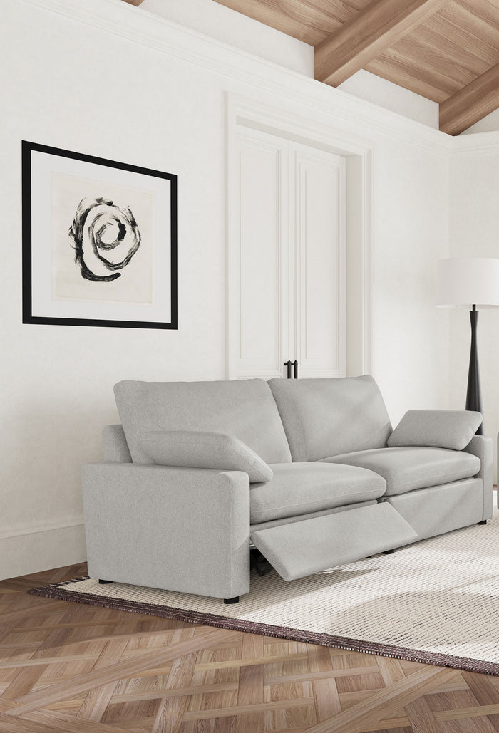 Collins Modular Power Loveseat Grey