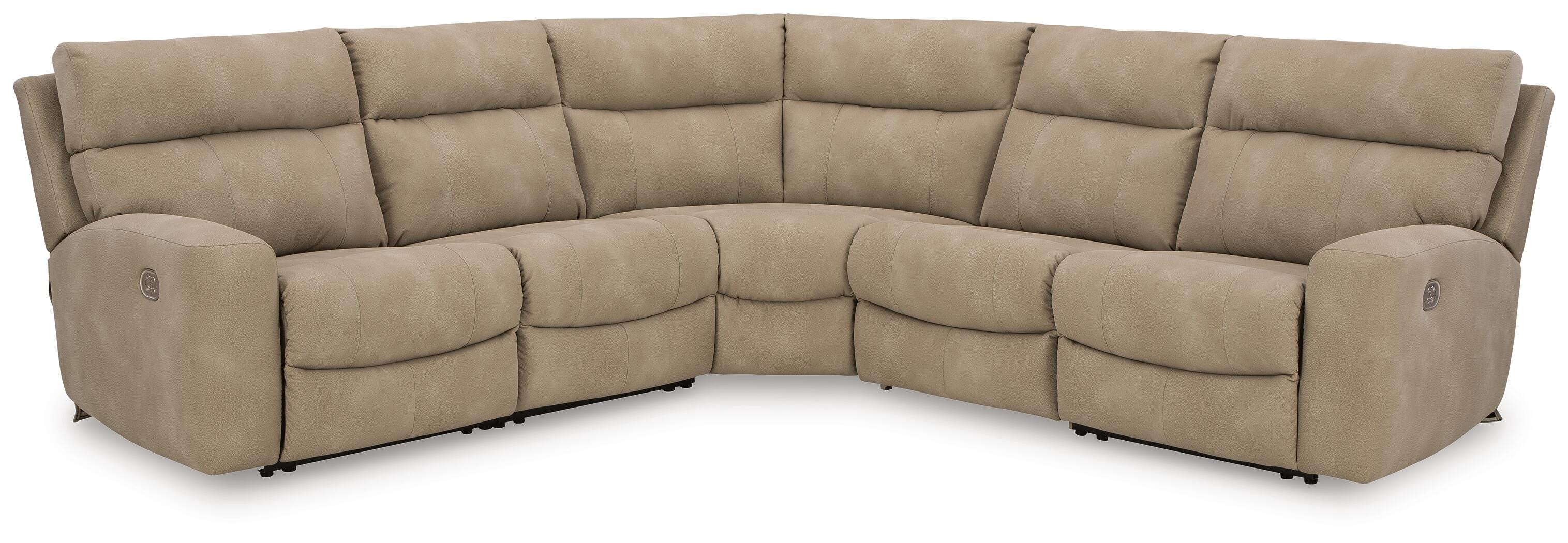 Next-Gen Durapella 5-Piece Power Reclining Sectional