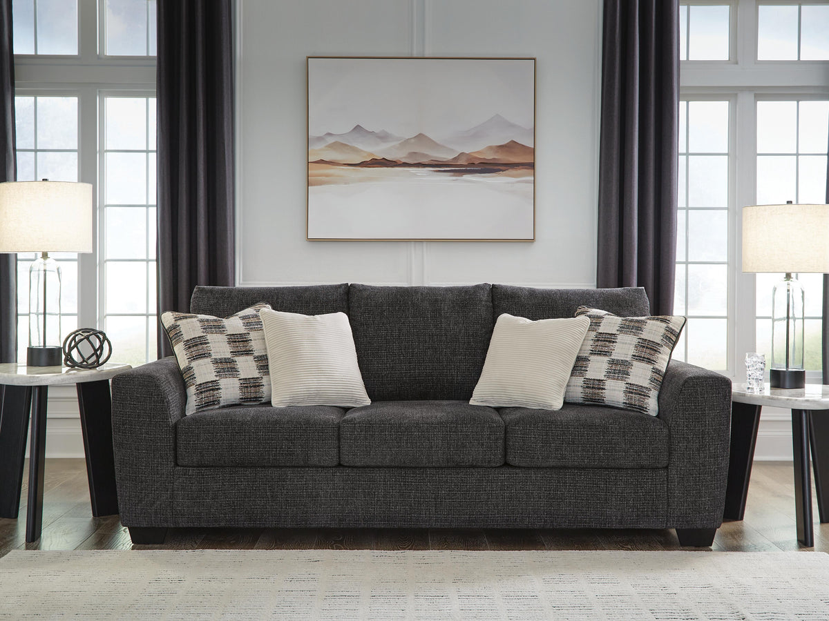 Dar Furniture - Ashley Furniture - Loreo Sofa - Sofa / Ebony - 6310138