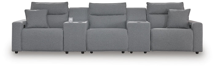 Modmax II 5-Piece Power Reclining Sectional with Consoles