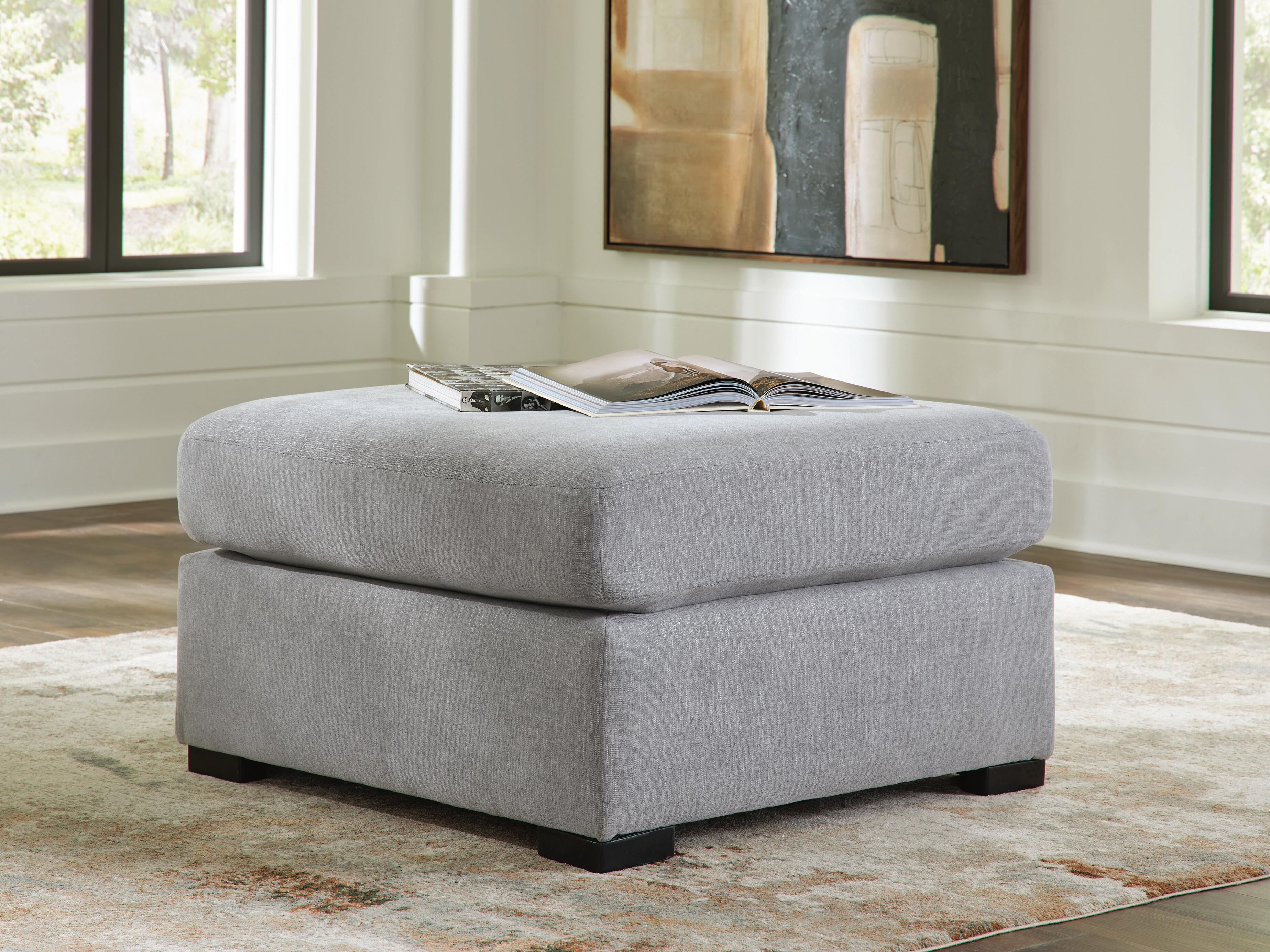 Dar Furniture - Ashley Furniture - Lakepoint Oversized Accent Ottoman - Oversized Accent Ottoman / Nickel - 6680408