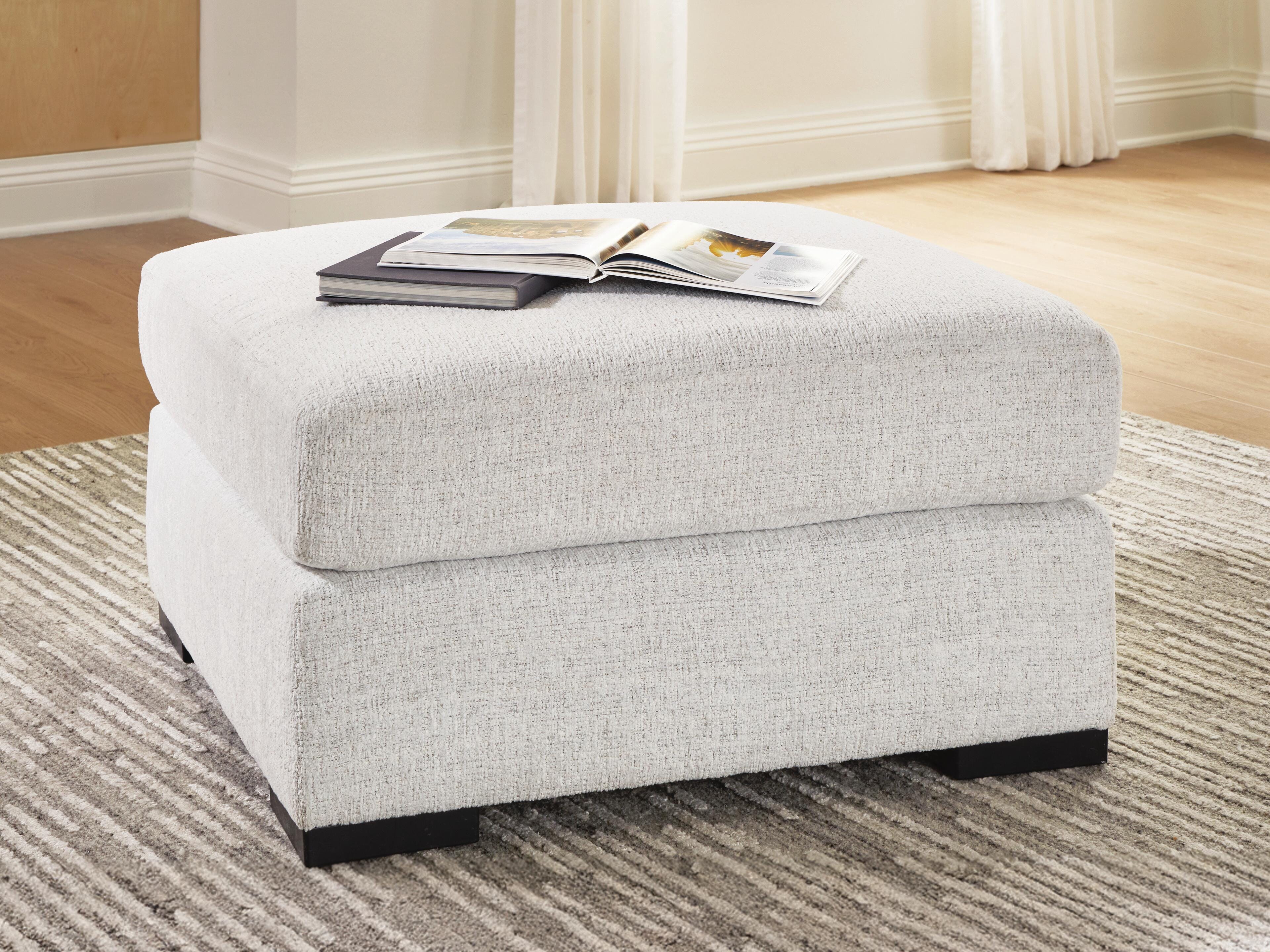 Dar Furniture - Ashley Furniture - Misty-Lakes Oversized Accent Ottoman - Oversized Accent Ottoman / Chalk - PC6690608