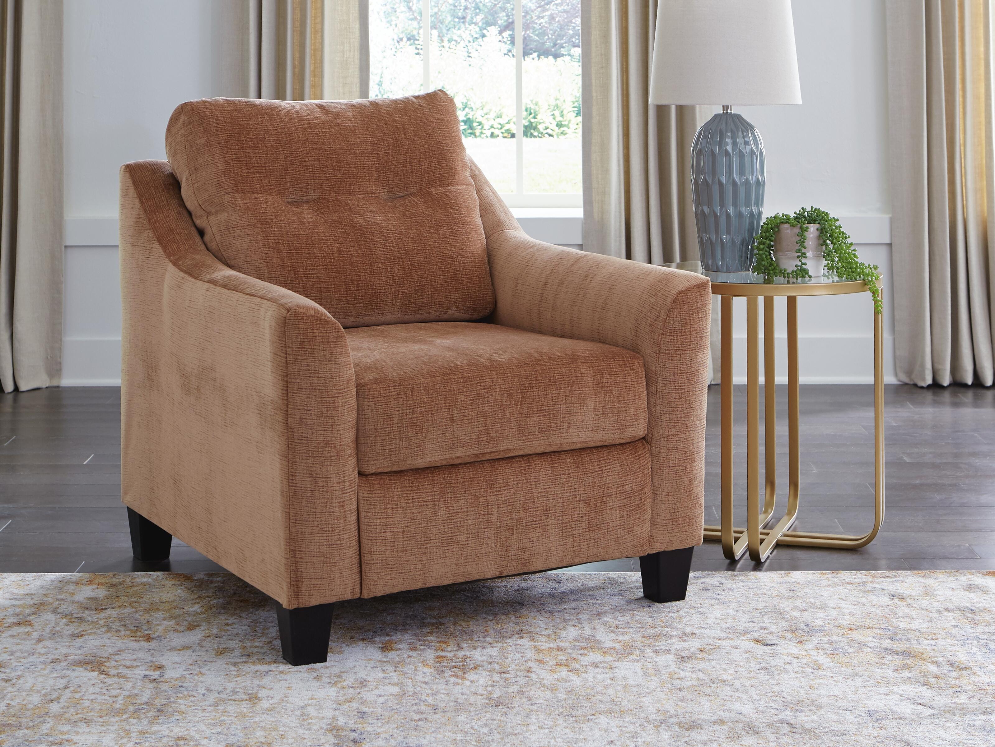 Dar Furniture - Ashley Furniture - Amity Bay Chair - Chair / Clay - 6720420