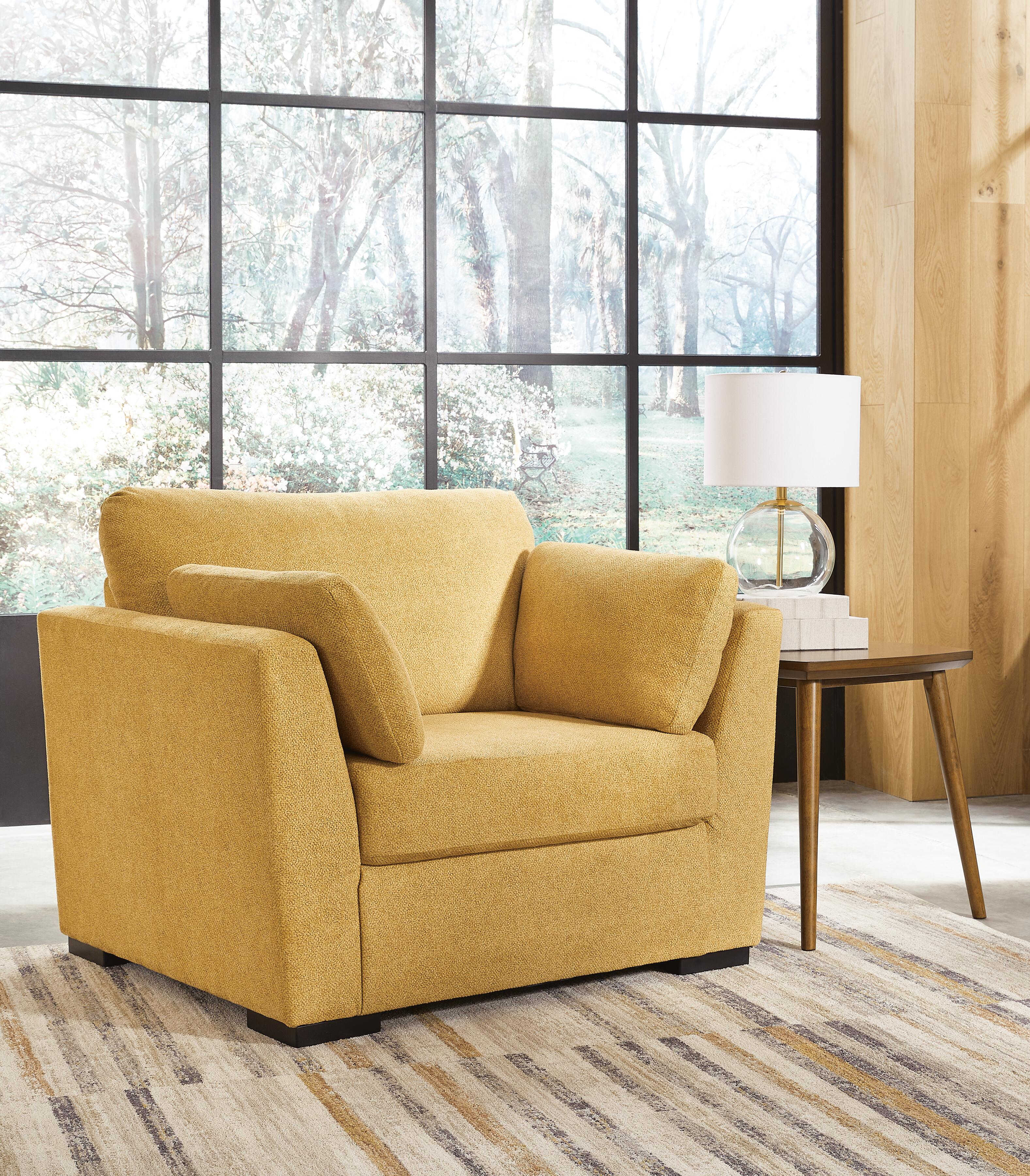 Dar Furniture - Ashley Furniture - Keerwick Oversized Chair - Chair and a Half / Sunflower - 6750623