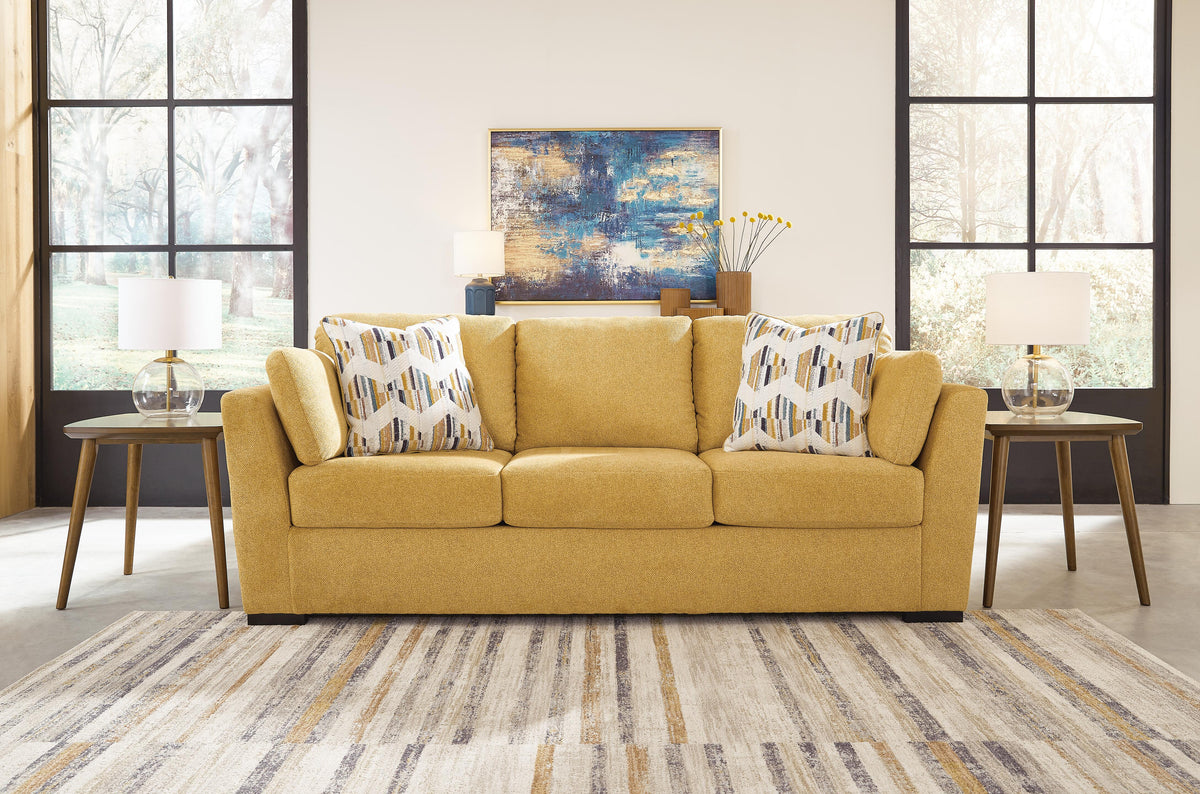 Dar Furniture - Ashley Furniture - Keerwick Sofa - Sofa / Sunflower - 6750638