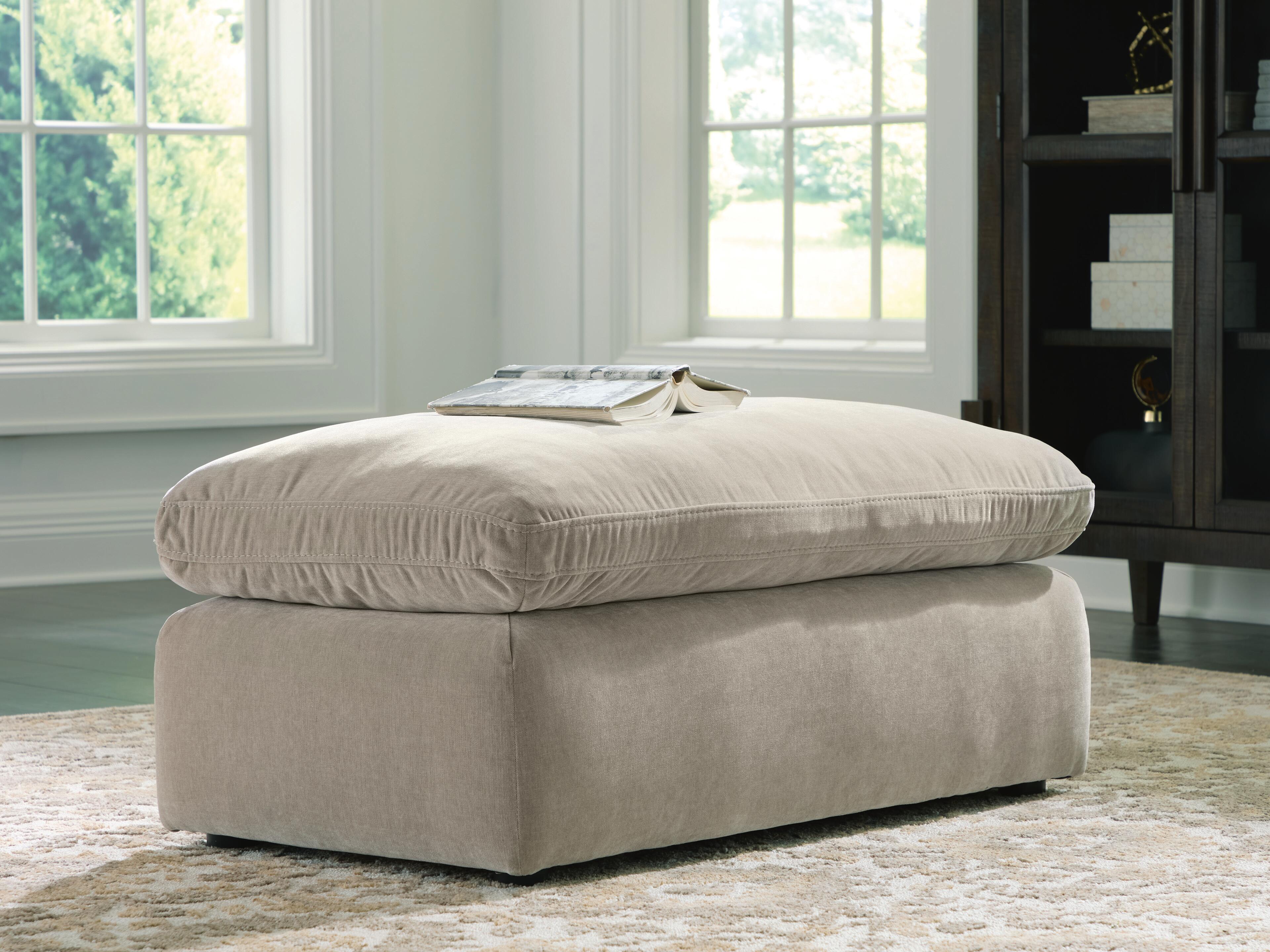 Dar Furniture - Ashley Furniture - Maxton Heights Ottoman - Ottoman / Pebble - 6780814