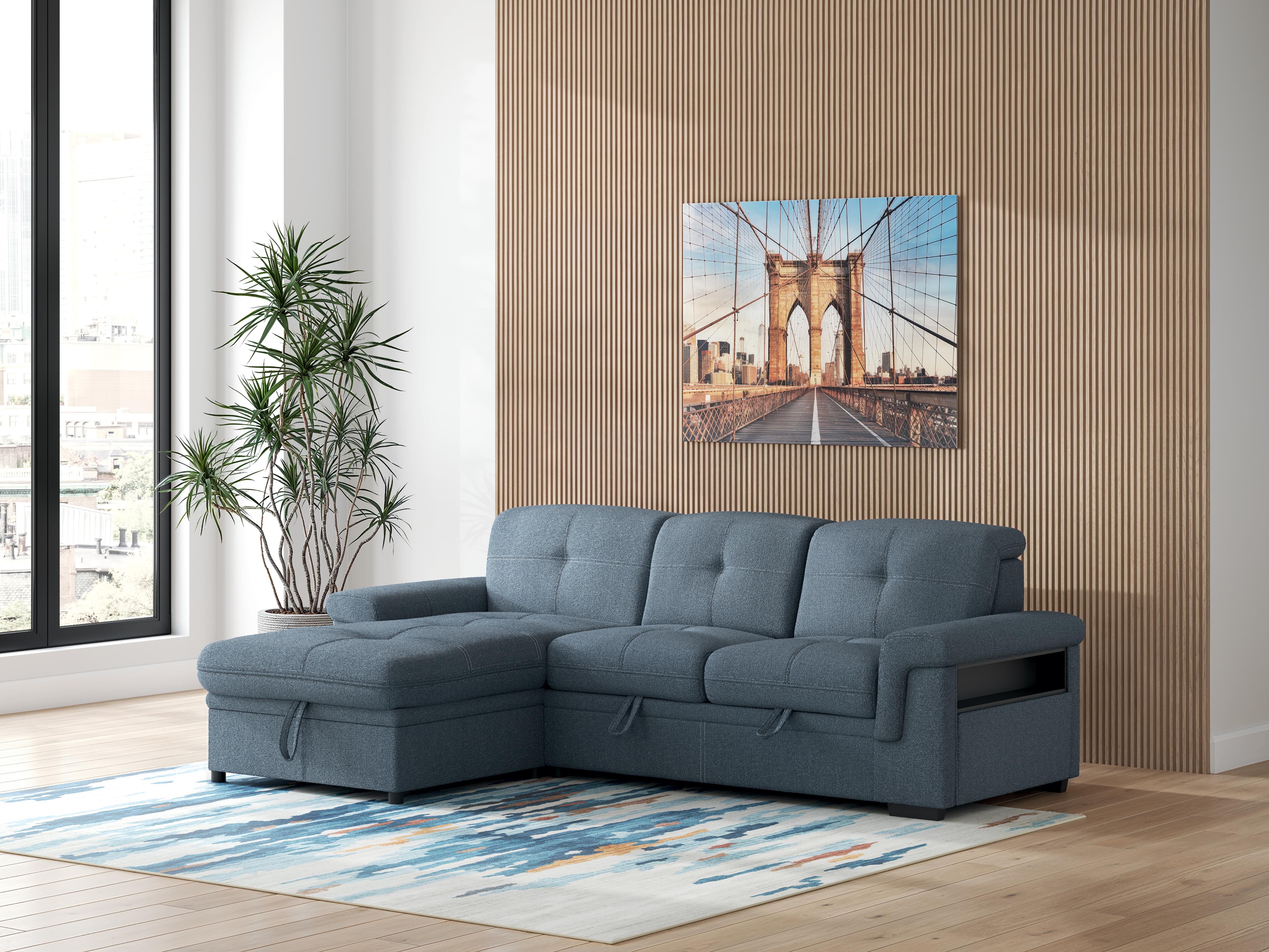 Dar Furniture - Ashley Furniture - Shayward Wall Art - Wall Art / Blue/Amber - A8000435
