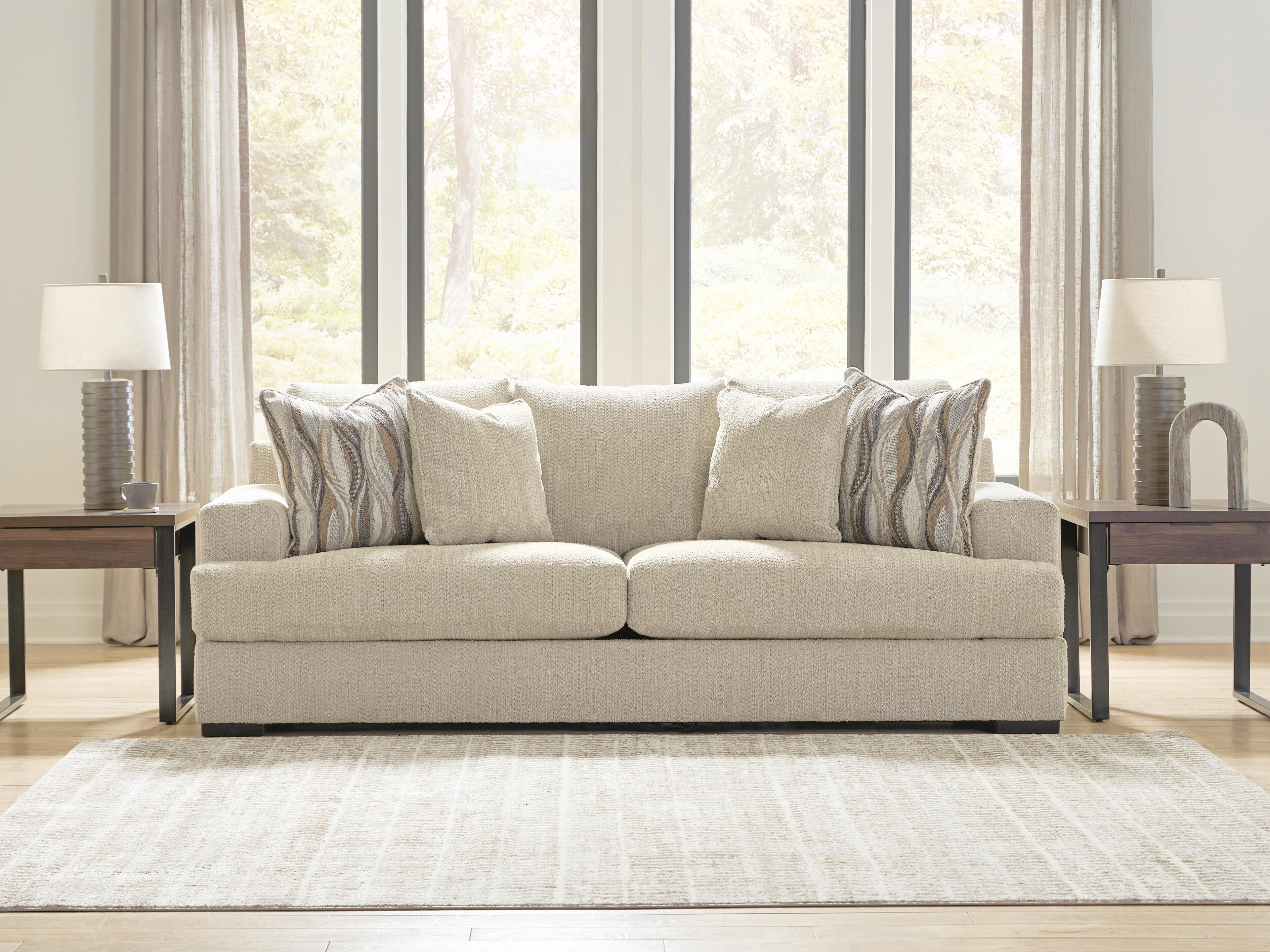 Dar Furniture - Ashley Furniture - Lofwood Sofa - Sofa / Oatmeal - PC6960538