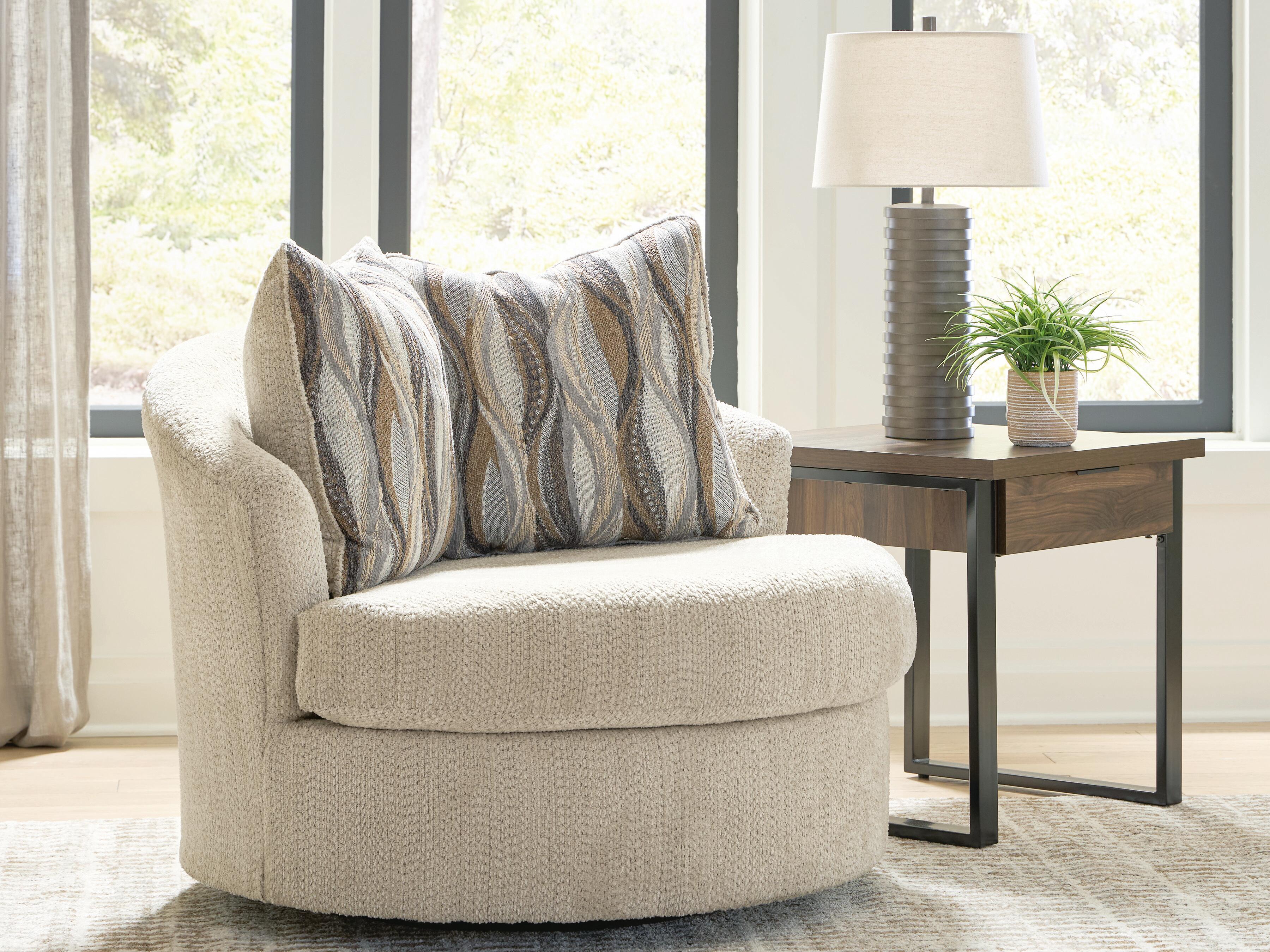 Lofwood Swivel Accent Chair