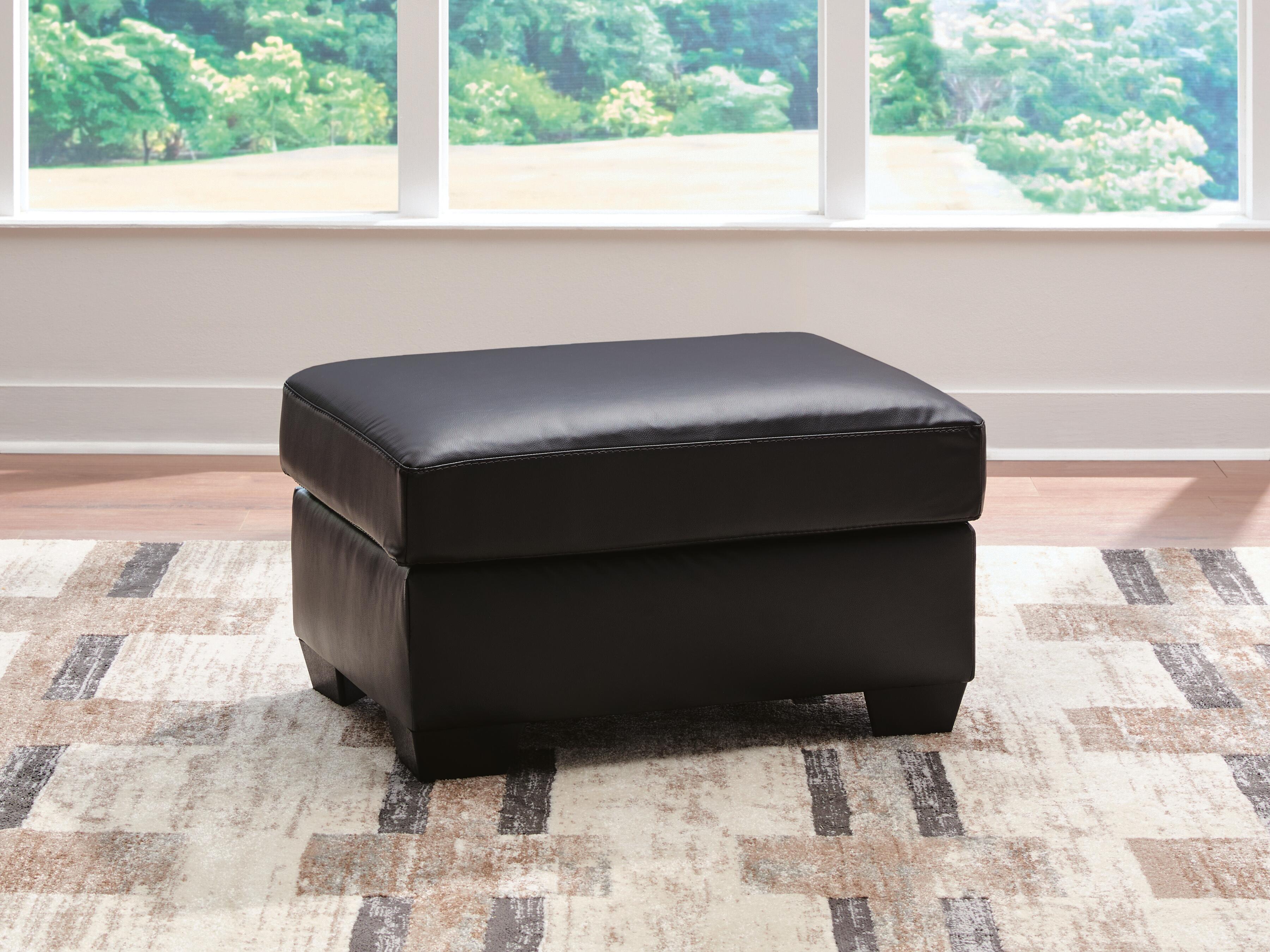 Dar Furniture - Ashley Furniture - Glennbre Ottoman - Ottoman / Midnight - PC6980414