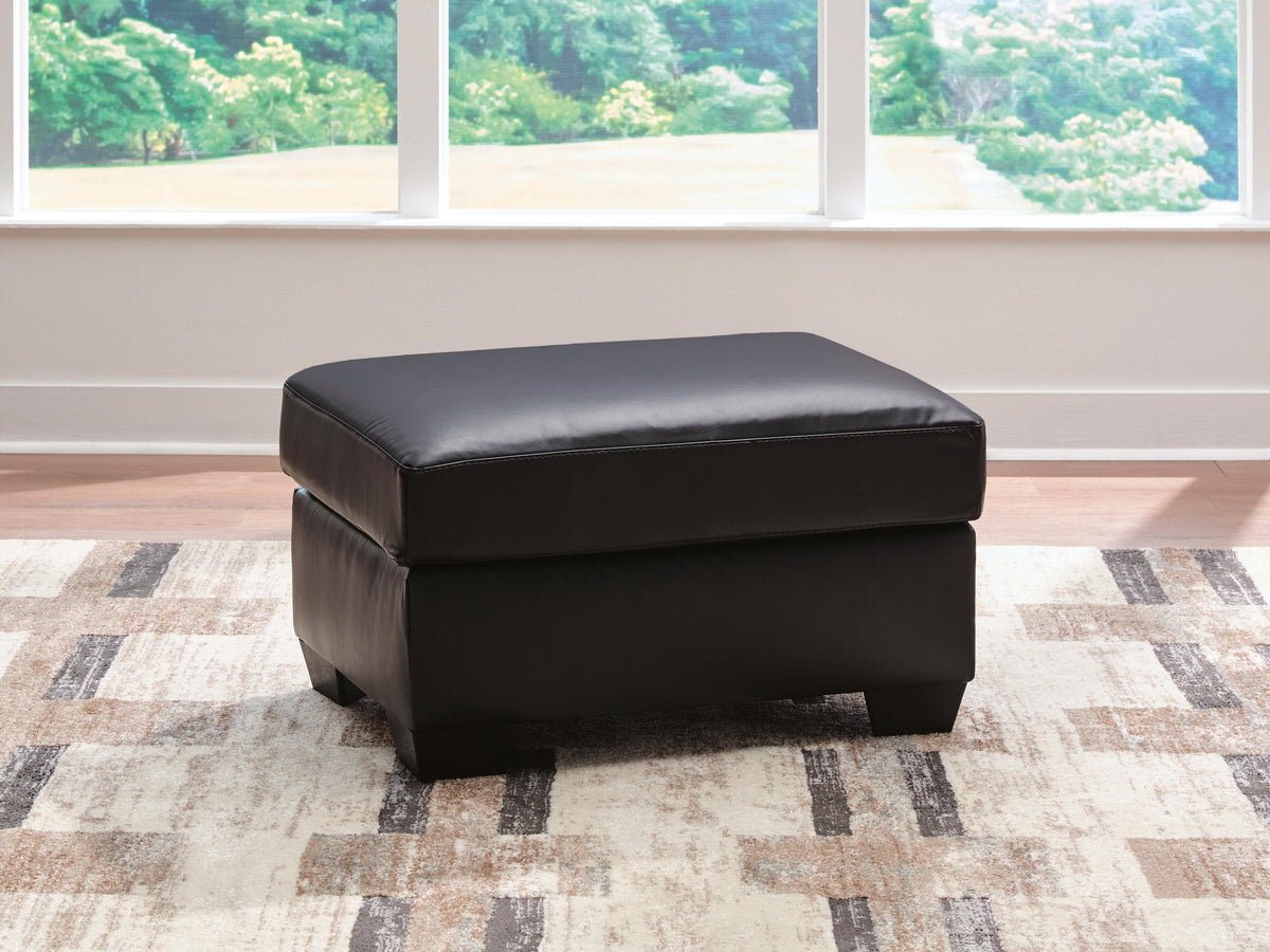 Dar Furniture - Ashley Furniture - Glennbre Ottoman - Ottoman / Midnight - PC6980414