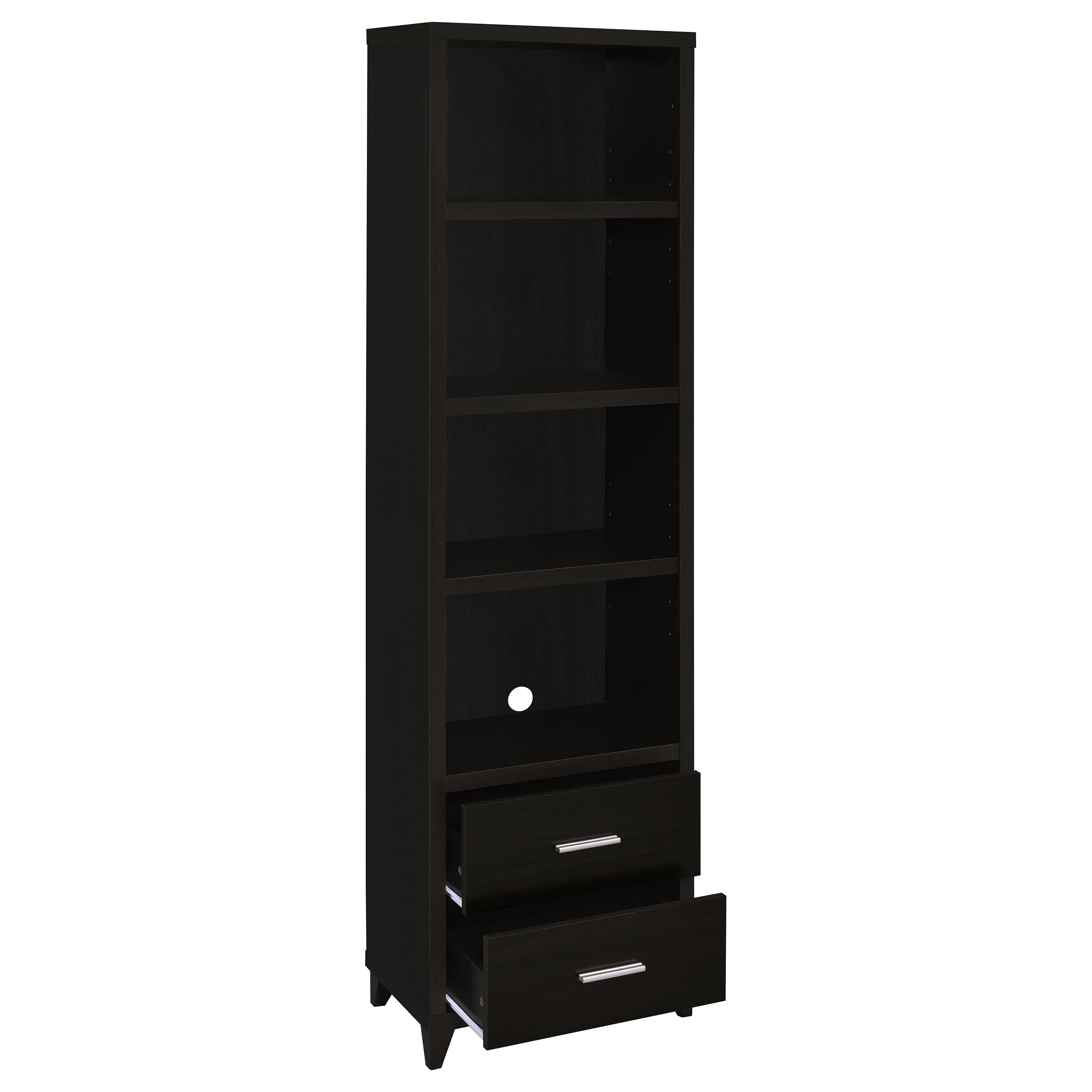 Lewes 4-piece 60-inch TV Entertainment Center Cappuccino