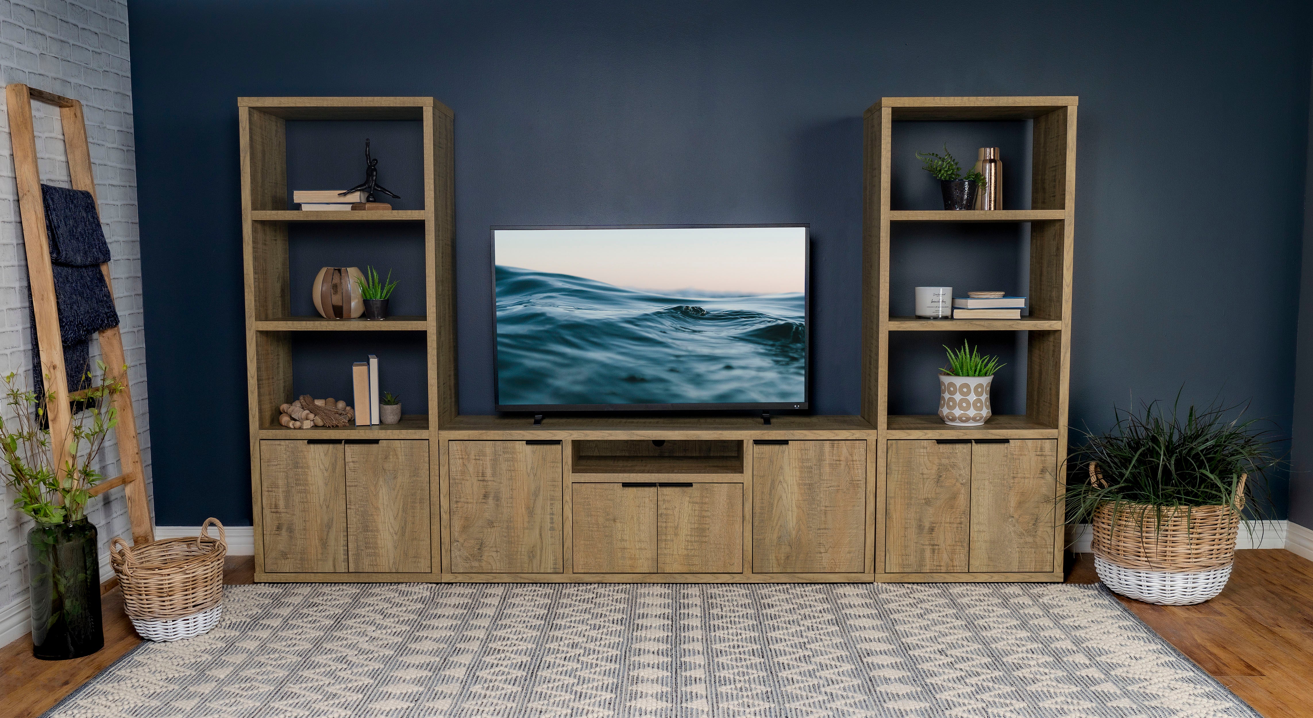 Dar Furniture - Coaster - Tabby 3-piece 60-inch TV Entertainment Center Mango - 701702-SET
