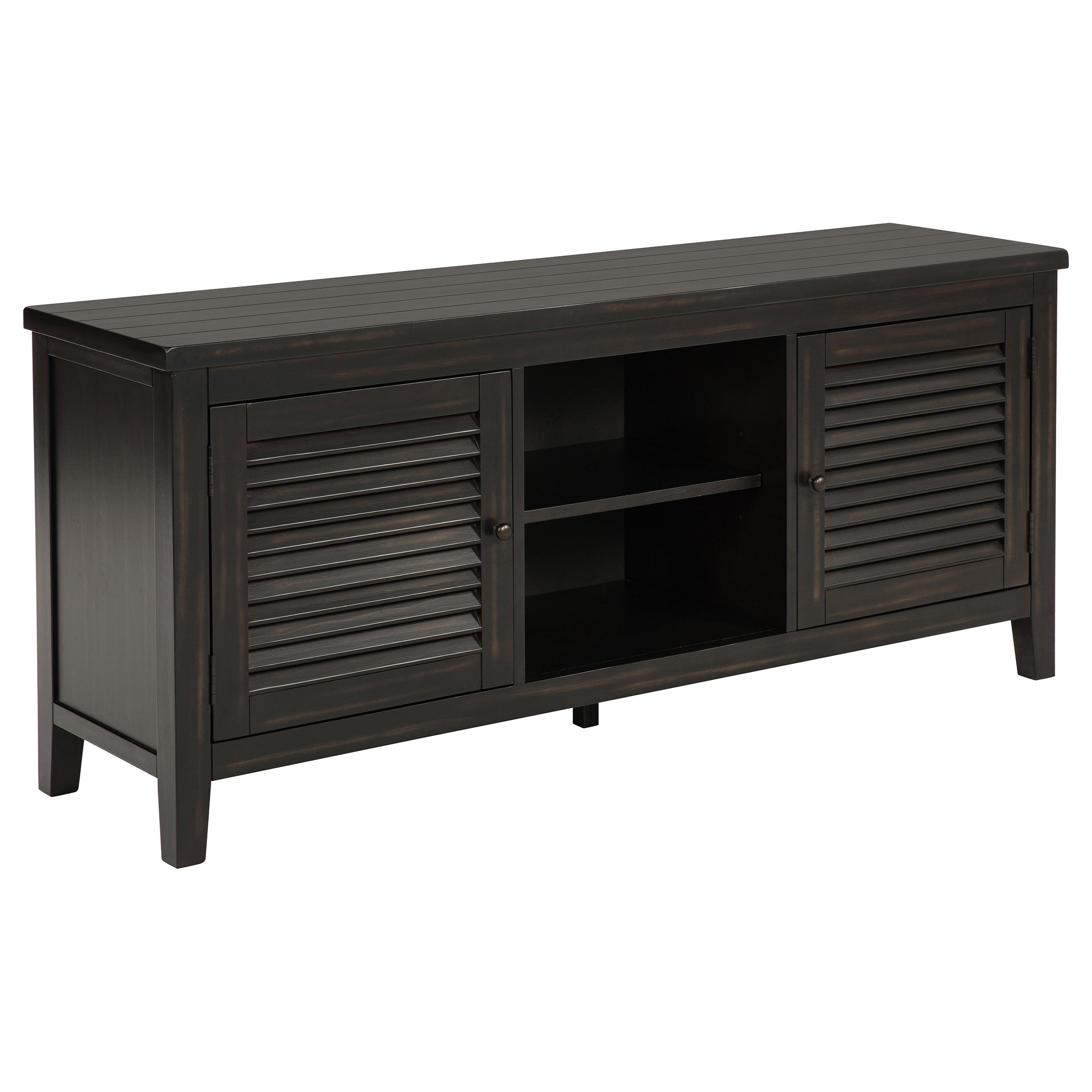 Dar Furniture - Coaster - Concord 2-door 60-inch TV Stand Console Distressed Java - 701782
