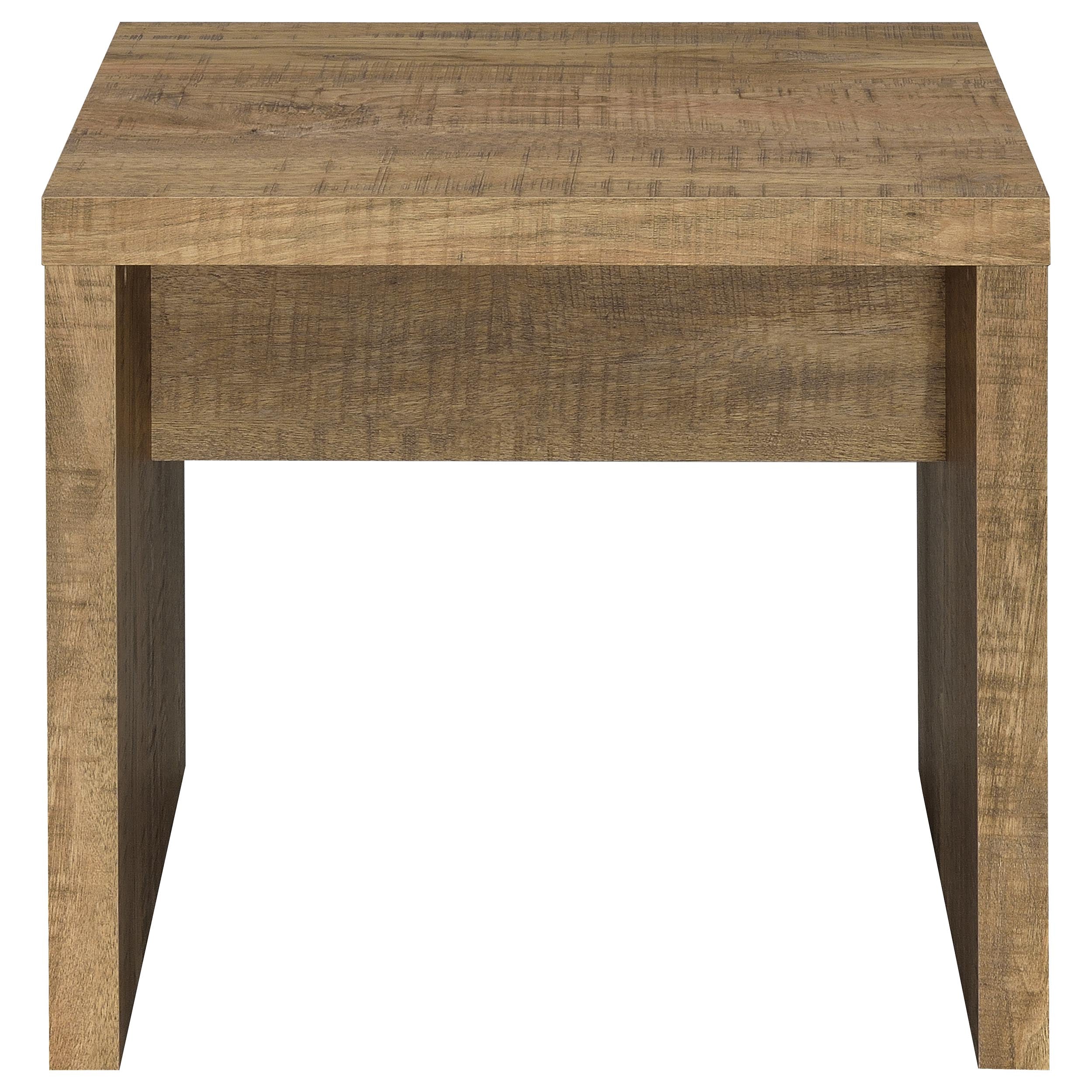 Lynette 2-piece Rectangular Coffee and End Table Set Mango