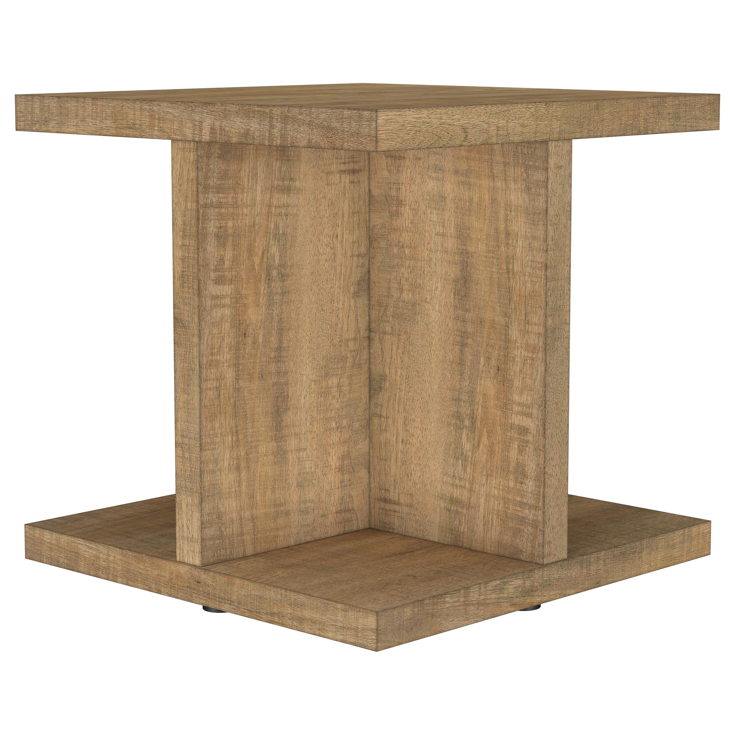 Dar Furniture - Coaster - Cortona Square Engineered Wood End Side Table Mango - 706177
