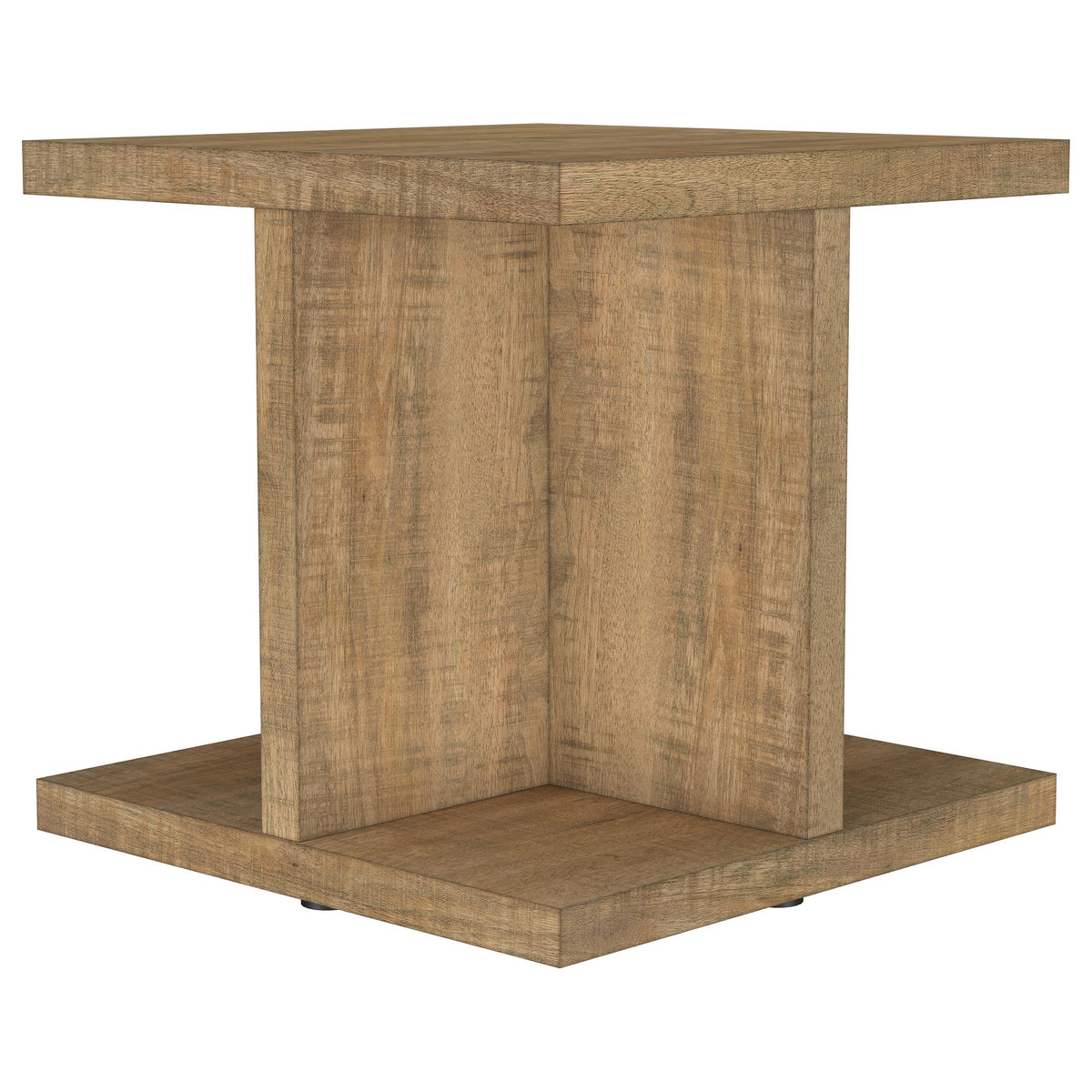 Dar Furniture - Coaster - Cortona Square Engineered Wood End Side Table Mango - 706177