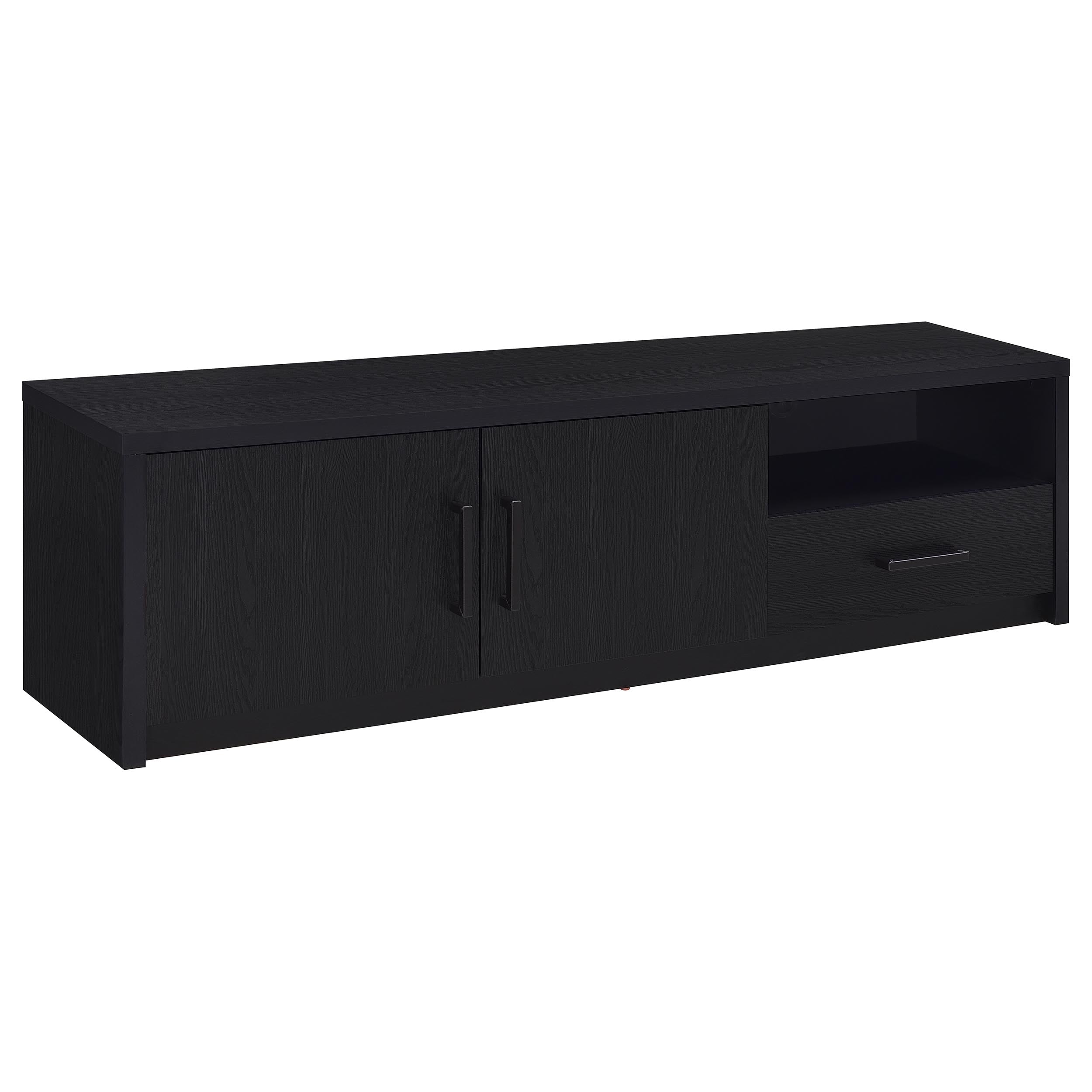 Dar Furniture - Coaster - Murray 70-inch 2-door TV Stand Media Console Black - 706213