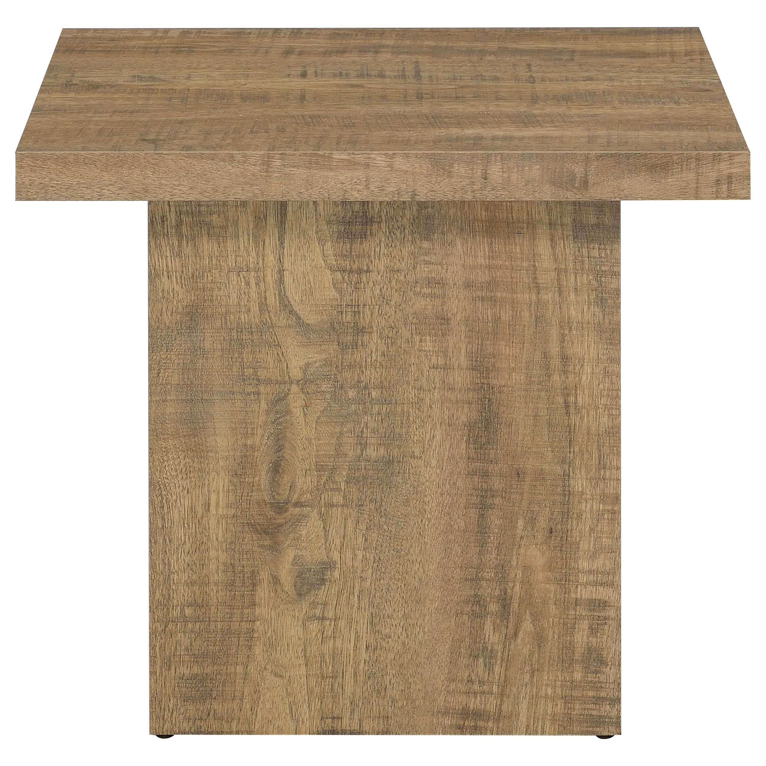 Devar 3-piece Square Coffee and End Table Set Mango