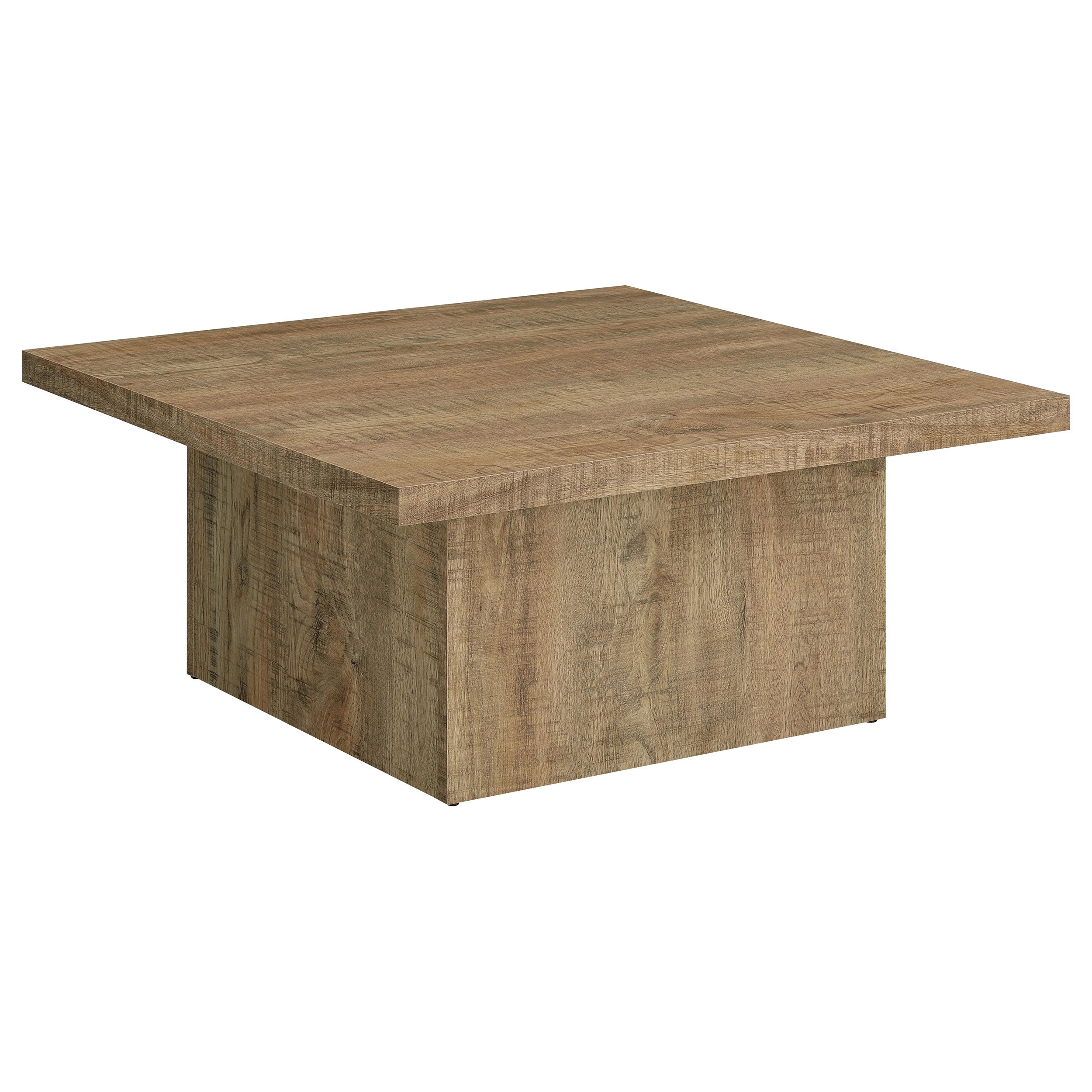 Dar Furniture - Coaster - Devar Square Engineered Wood Coffee Table Mango Brown - 708068
