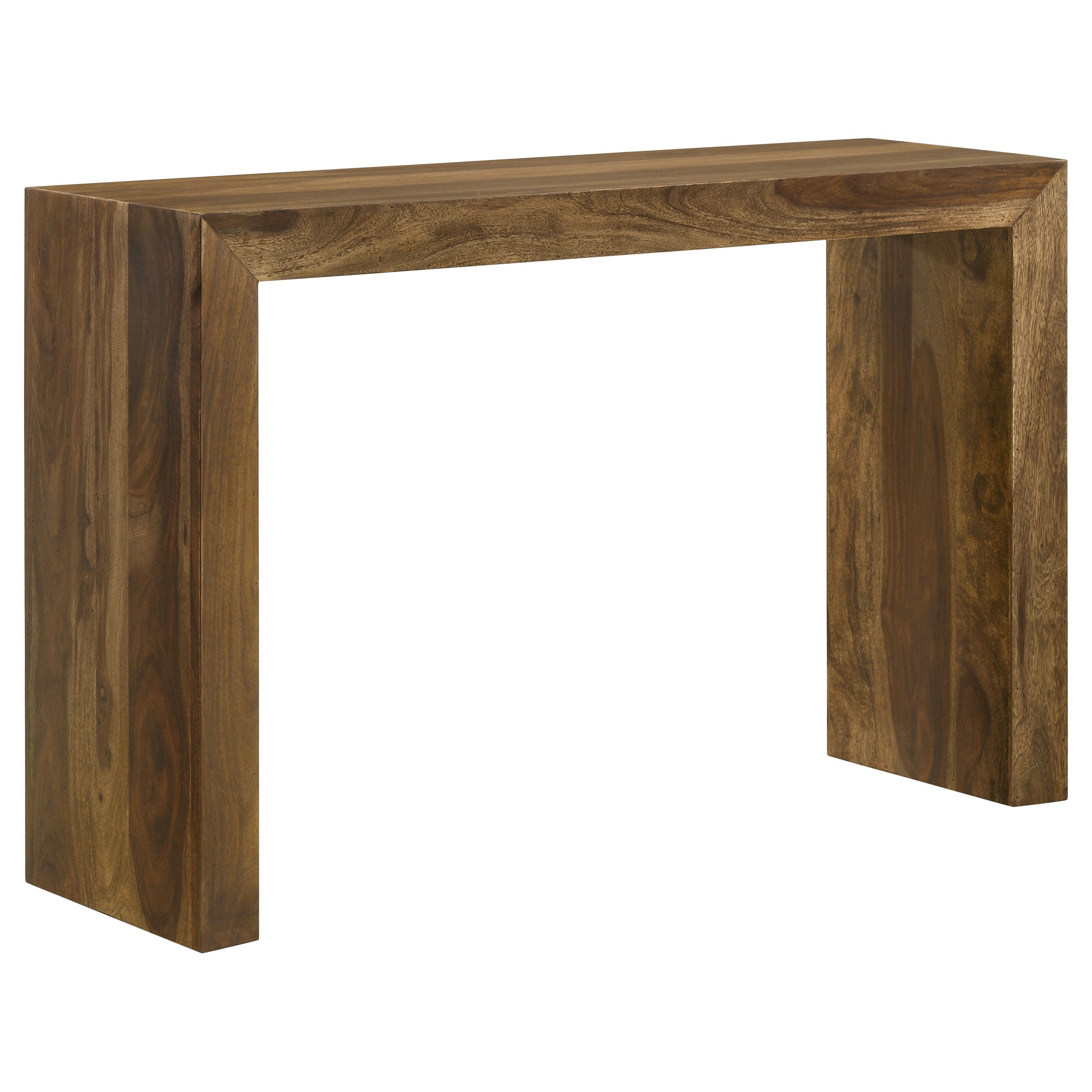 Dar Furniture - Coaster - Odilia Rectangular Solid Wood Entryway Console Table Auburn - 708419