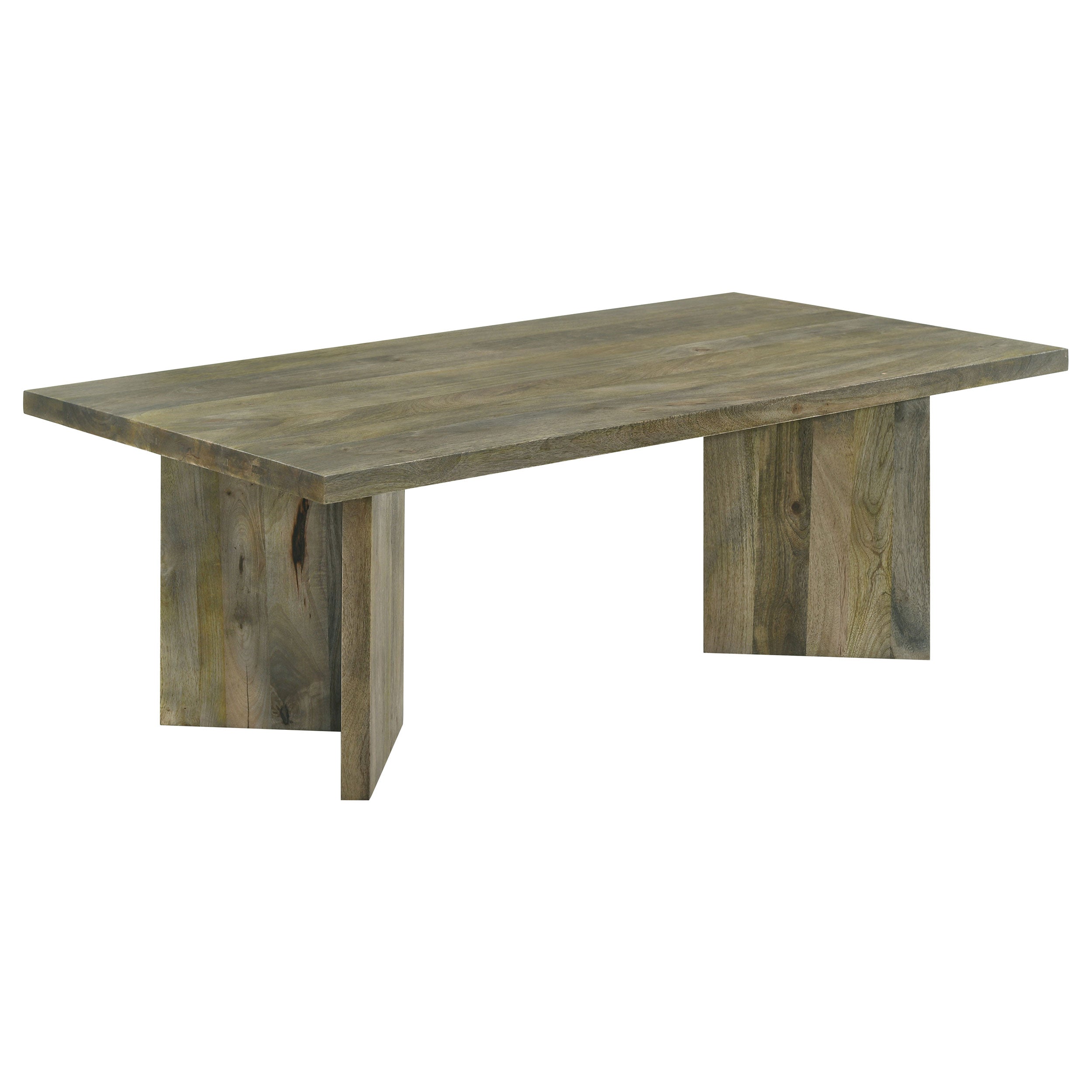 Dar Furniture - Coaster - Andando Rectangular Solid Wood Coffee Table Mango Brown - 708498