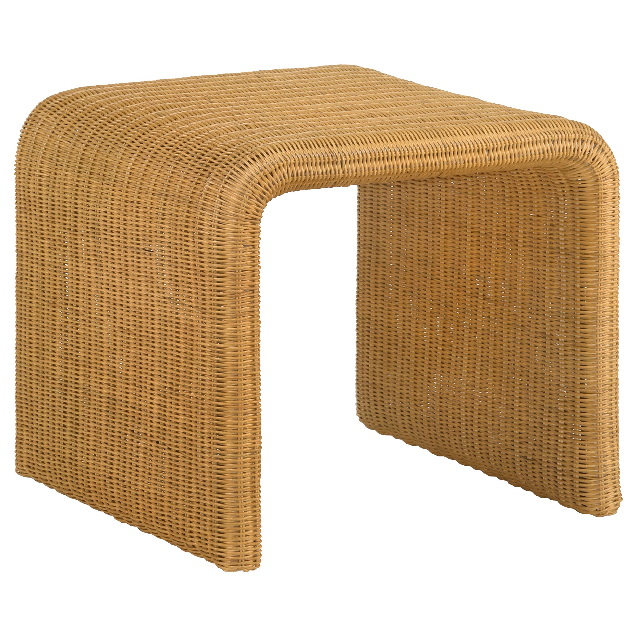 Dar Furniture - Coaster - Cahya Square Woven Rattan End Table Natural - 709817