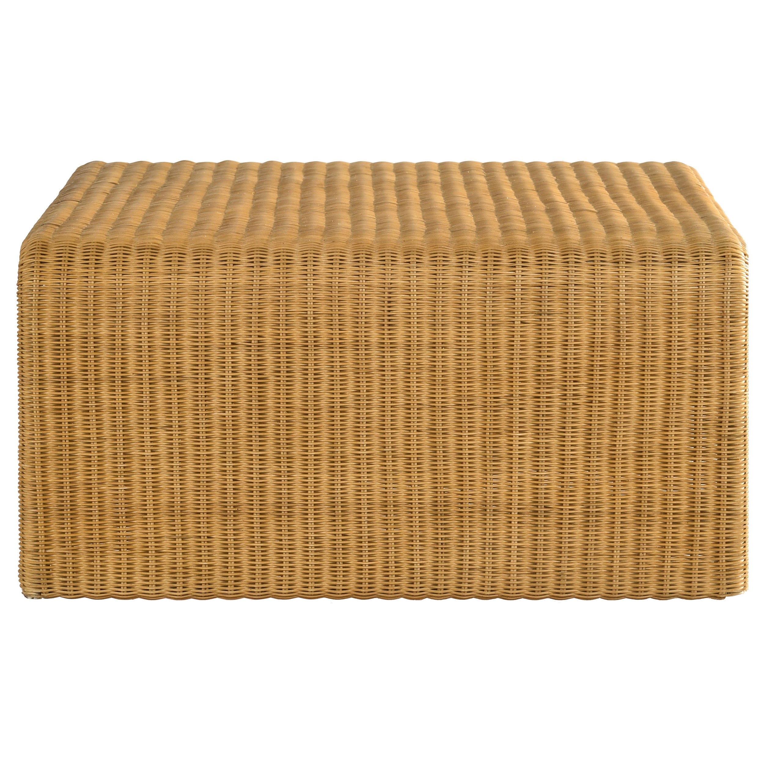 Cahya 3-piece Rattan Coffee and End Table Set Natural