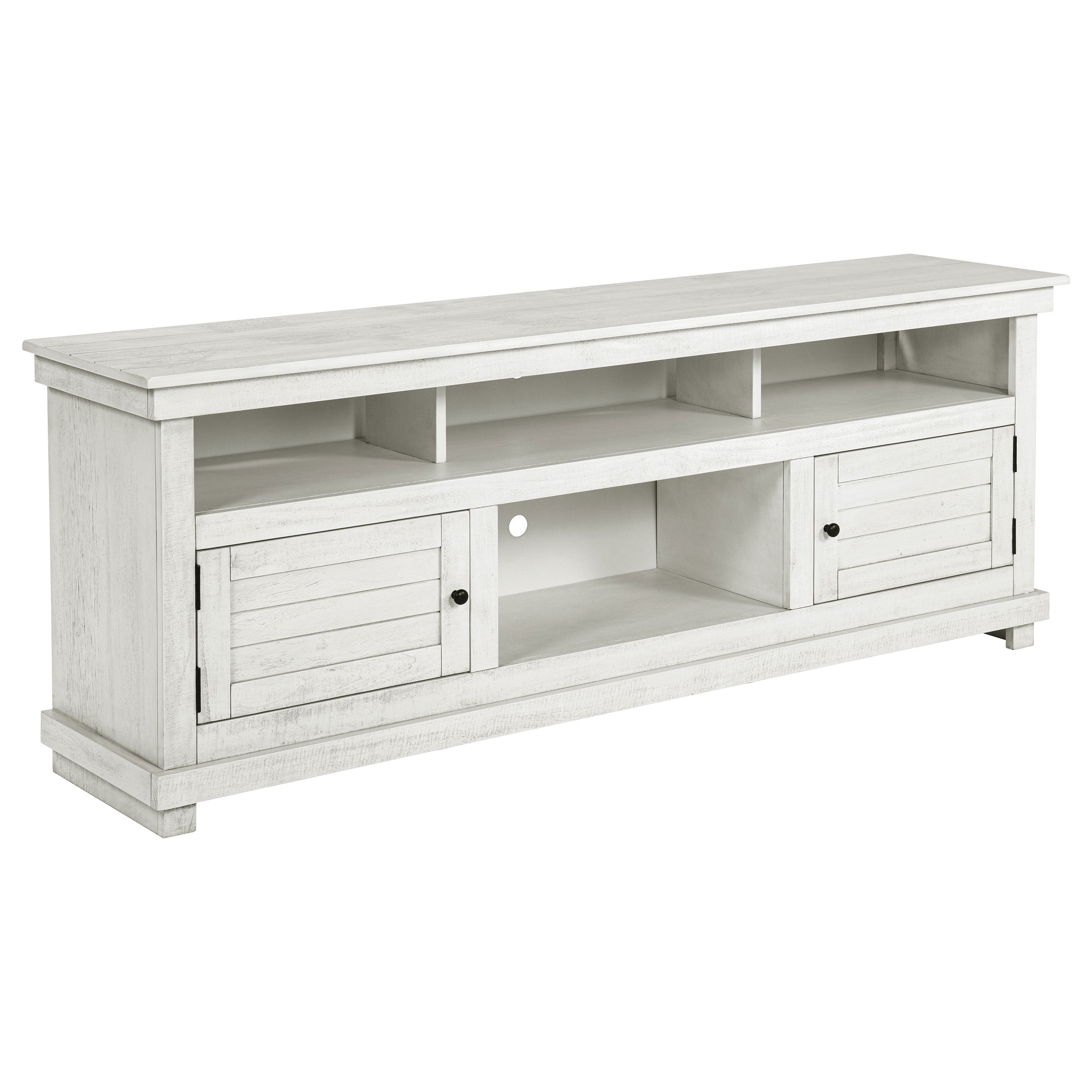 Dar Furniture - Coaster - Payne 70-inch TV Stand Media Console Distressed White - 710053