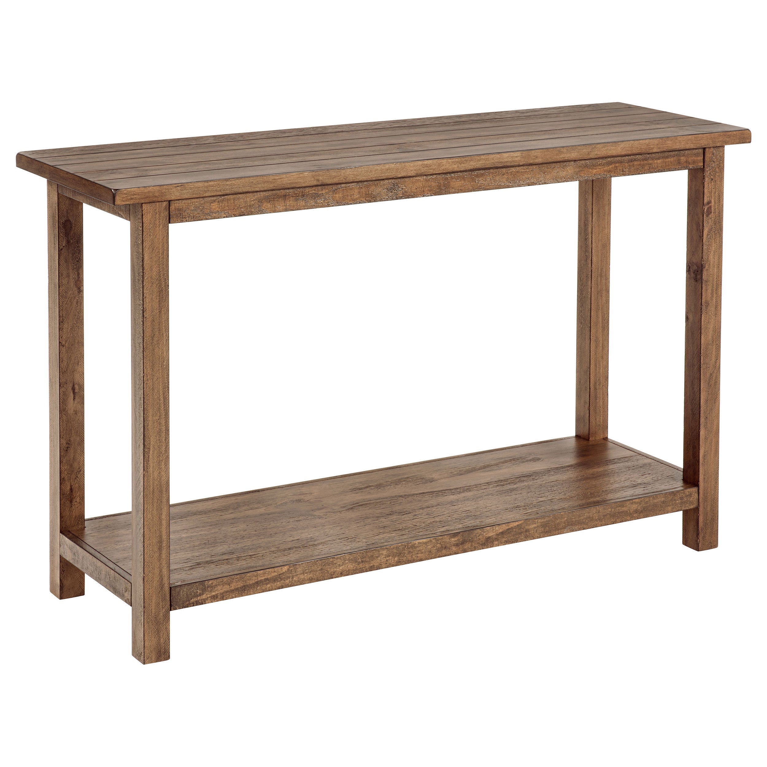 Dar Furniture - Coaster - Payne Wood Entryway Sofa Console Table Distressed Brown - 710549