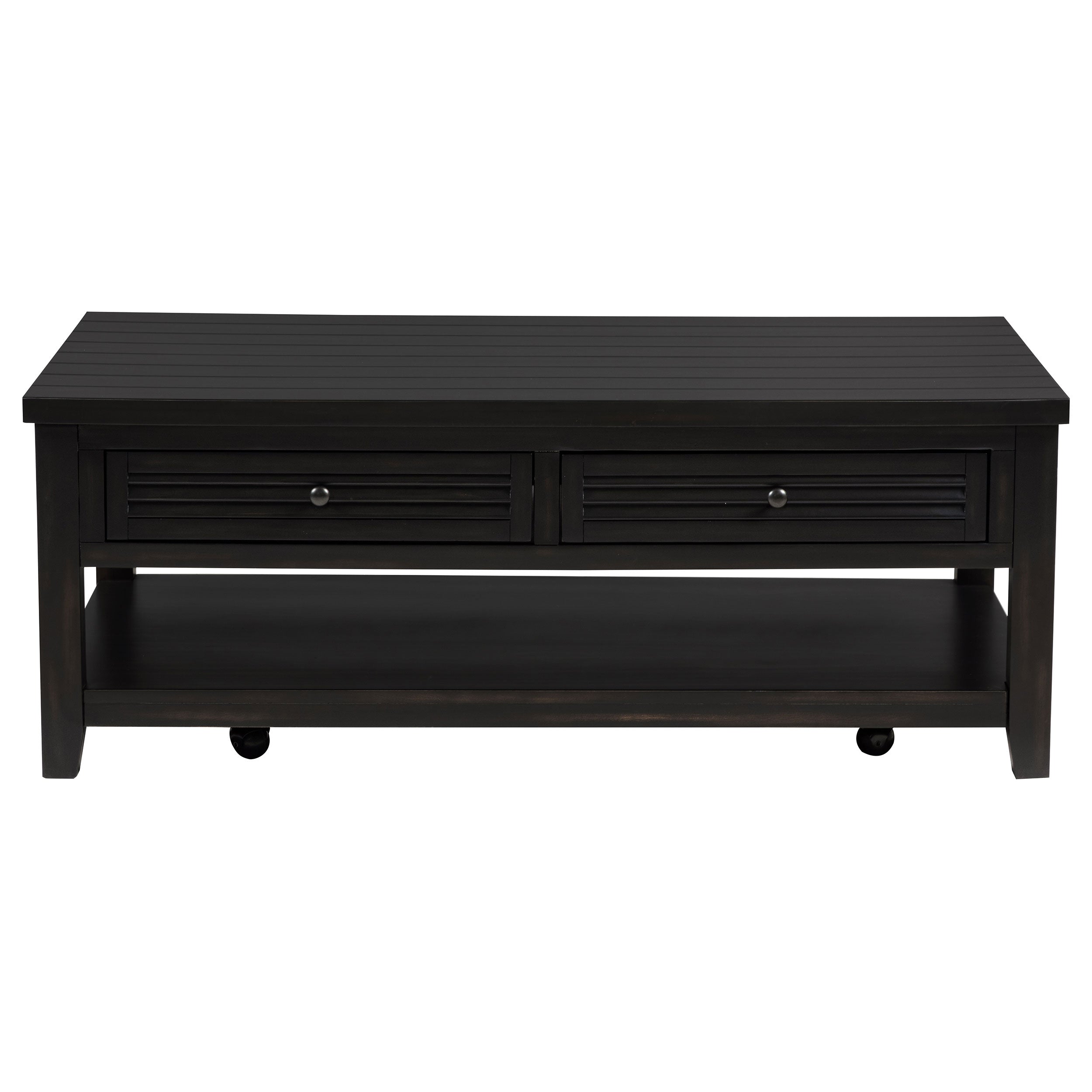 Concord 3-piece Coffee and End Table Set Distressed Java
