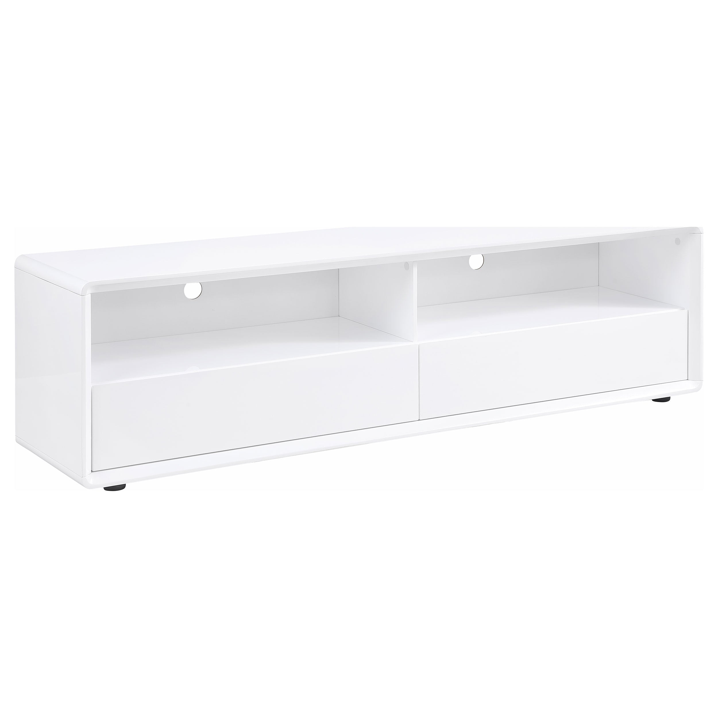 Dar Furniture - Coaster - Ellice 71-inch TV Stand Media Console White - 710750