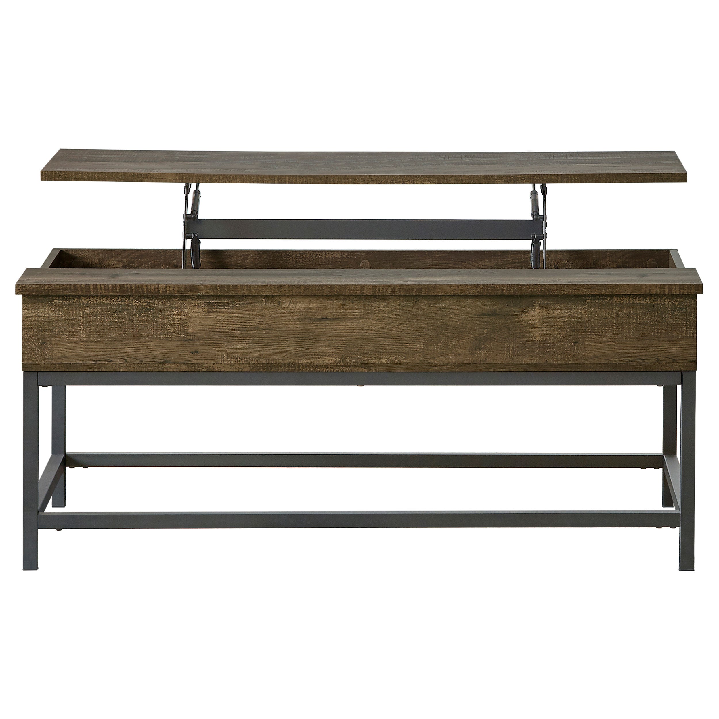Dar Furniture - Coaster - Byers Engineered Wood Lift Top Coffee Table Brown Oak - 723778