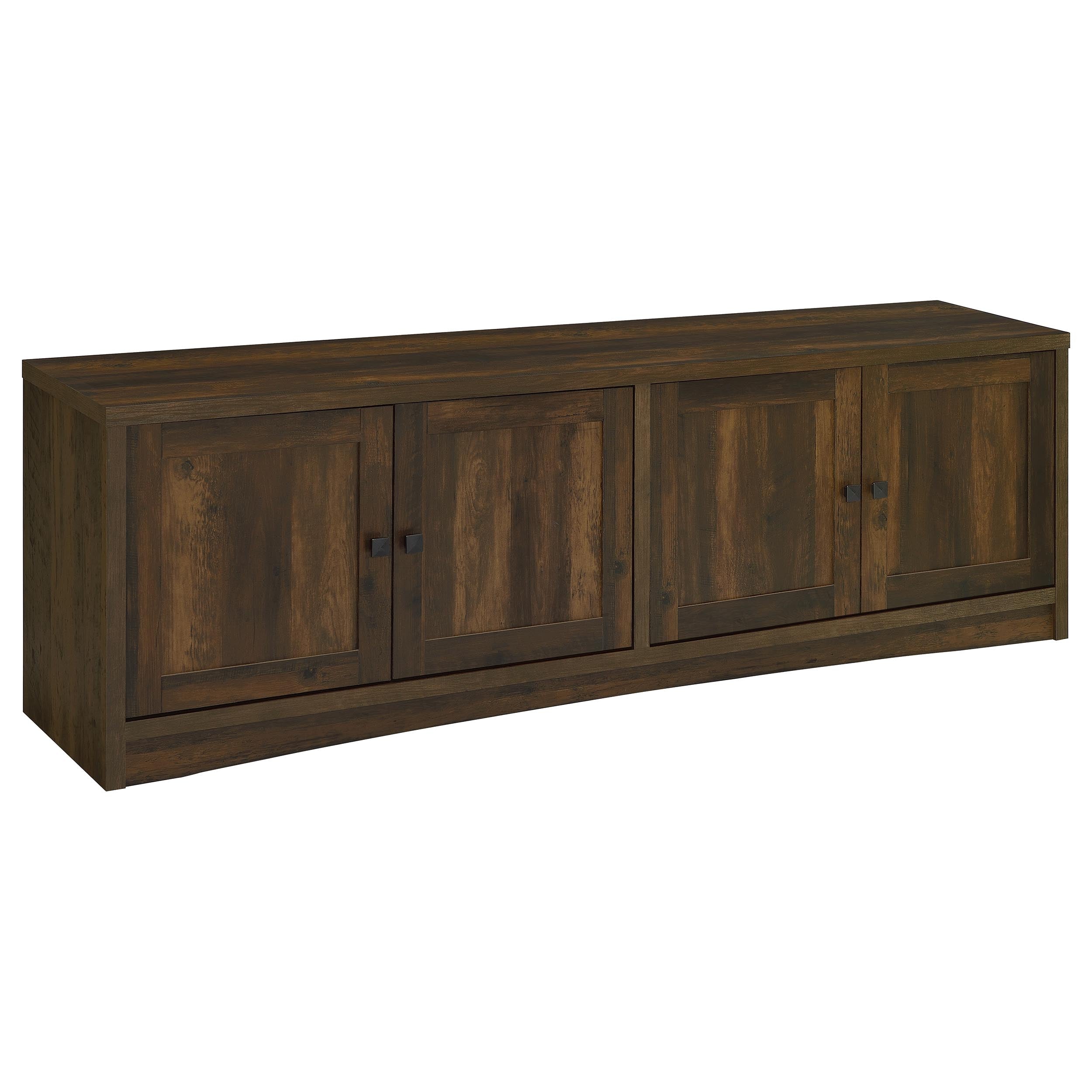 Dar Furniture - Coaster - Laughlin 4-door Engineered Wood 78-inch TV Stand Dark Pine - 724123