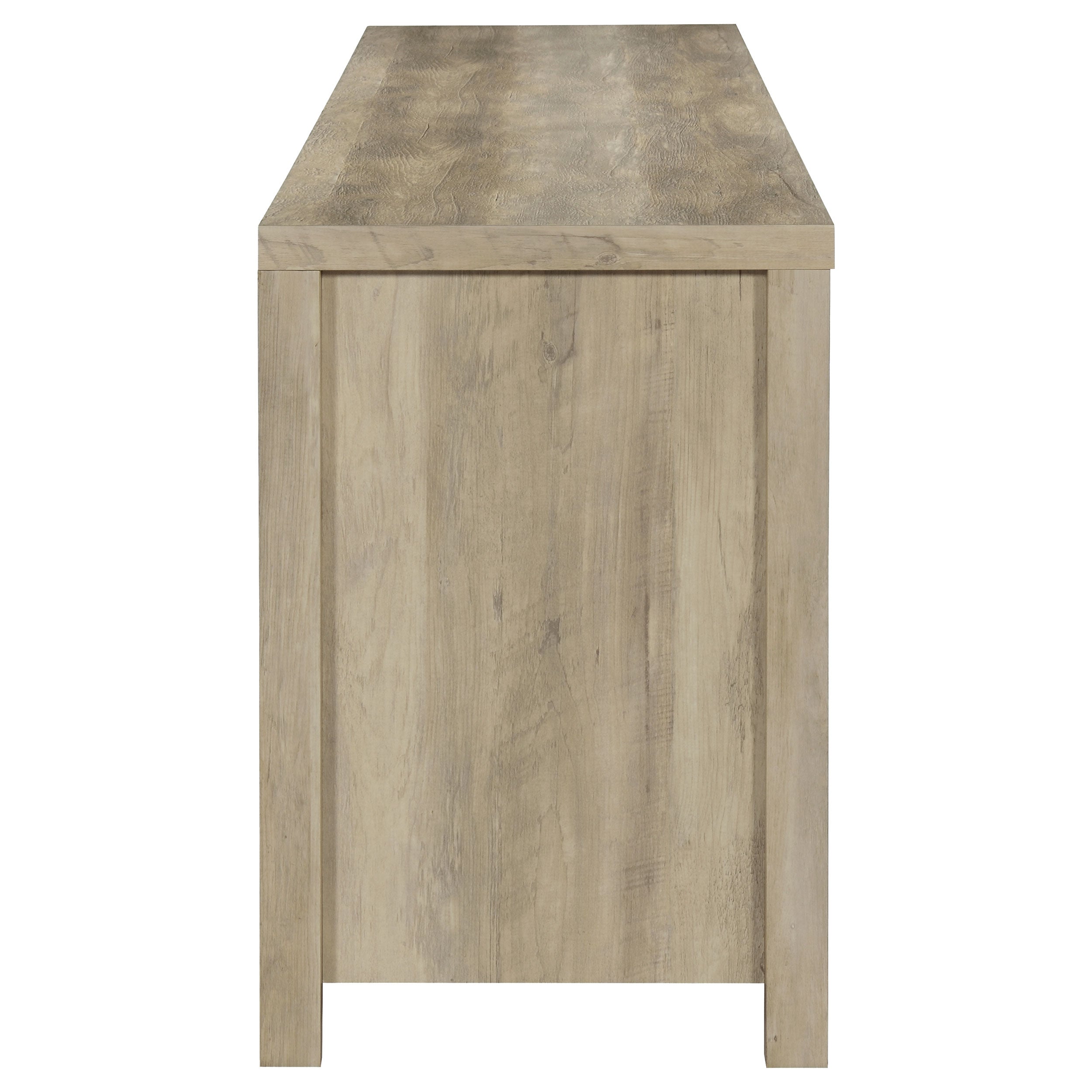 Madra 2-door Engineered Wood 79-inch TV Stand Distressed Pine