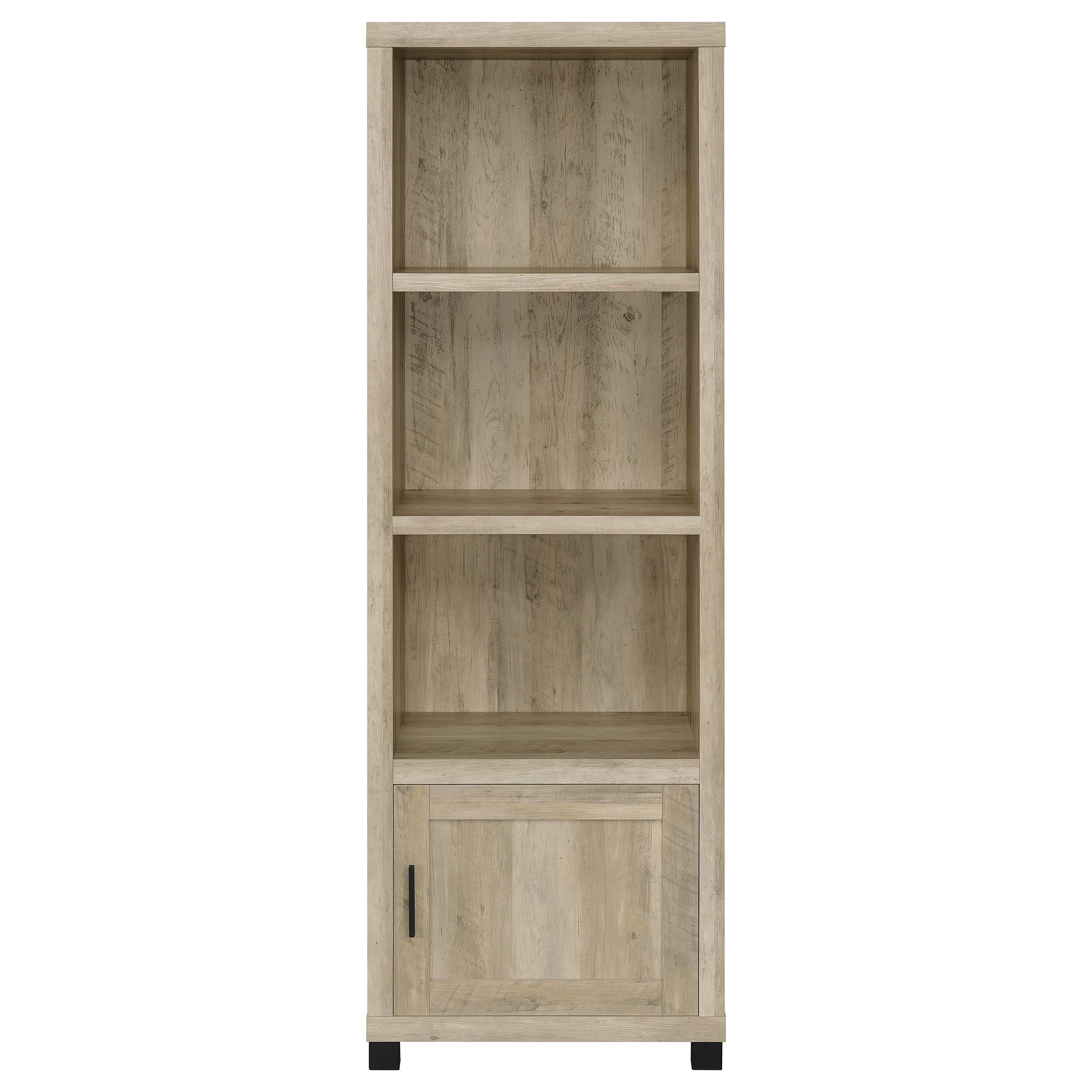 Sachin 3-piece 79-inch TV Entertainment Center Antique Pine