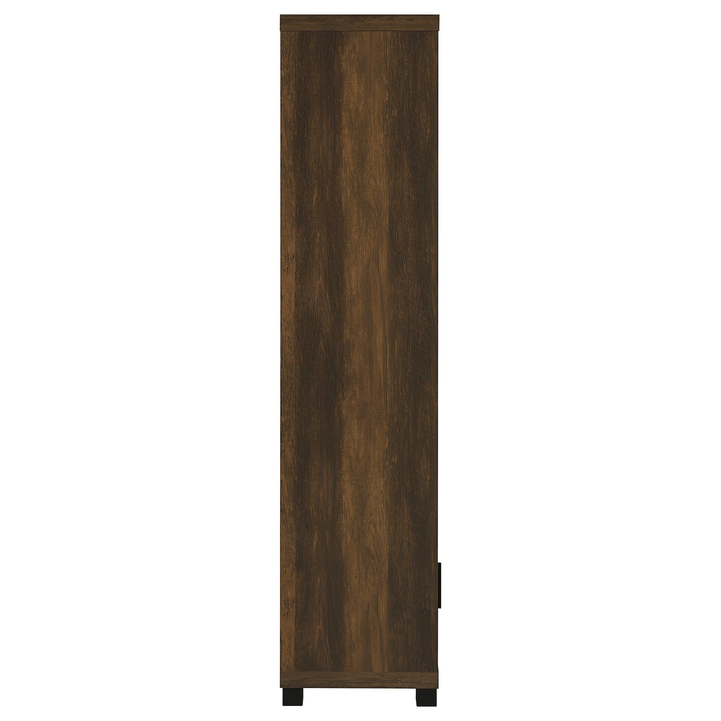 Sachin 3-piece 79-inch TV Entertainment Center Dark Pine